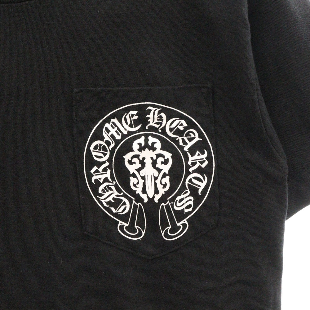 CHROME HEARTS(クロムハーツ) American Flag S/S TEE アメリカンフラッグ プリント 半袖Tシャツ ブラック