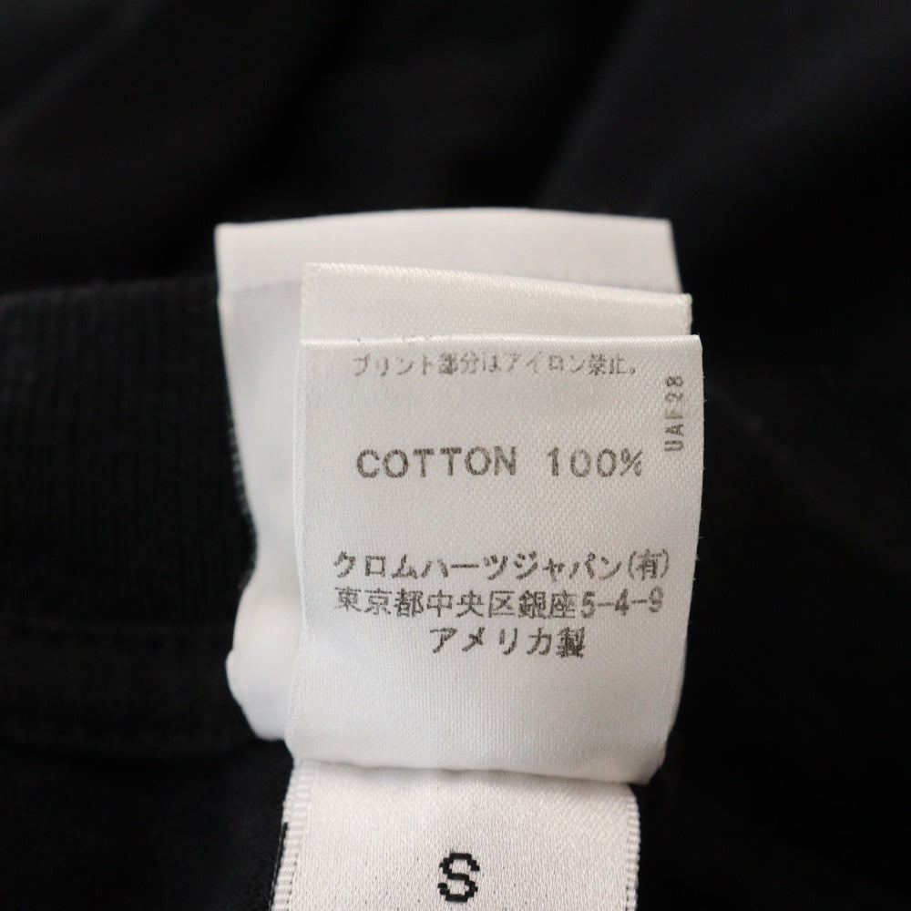 CHROME HEARTS(クロムハーツ) American Flag S/S TEE アメリカンフラッグ プリント 半袖Tシャツ ブラック