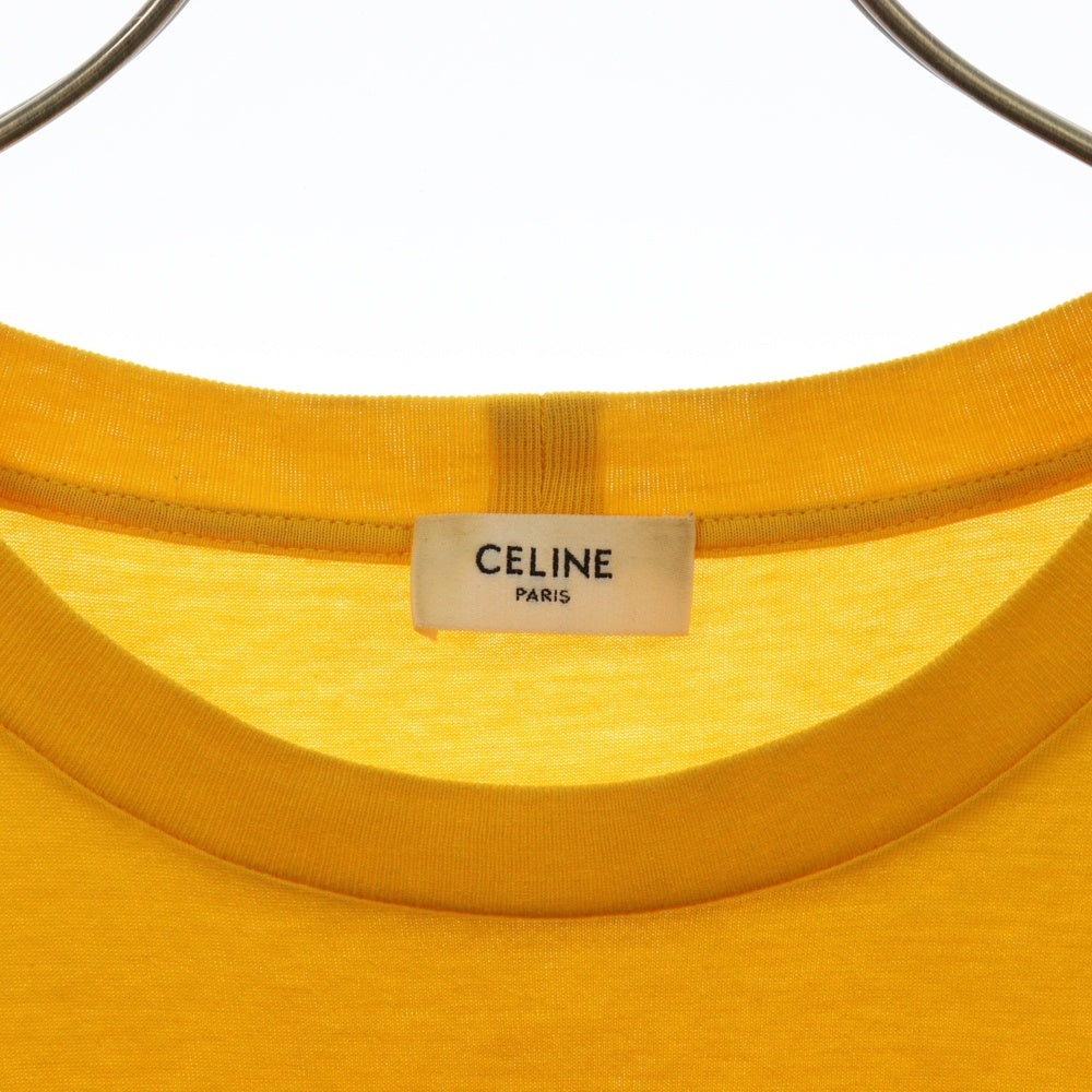 CELINE(セリーヌ) 21SS POPUP限定 マウスプリントTシャツ 半袖カットソー イエロー 2X674501F