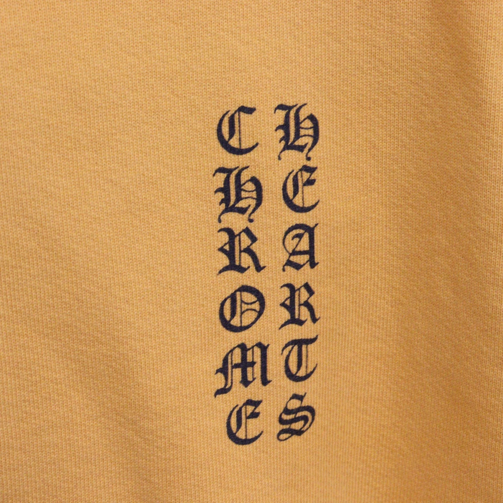 CHROME HEARTS(クロムハーツ) SWTSHRT PLVR アームロゴ スウェットプルオーバーパーカー フーディー マスタード