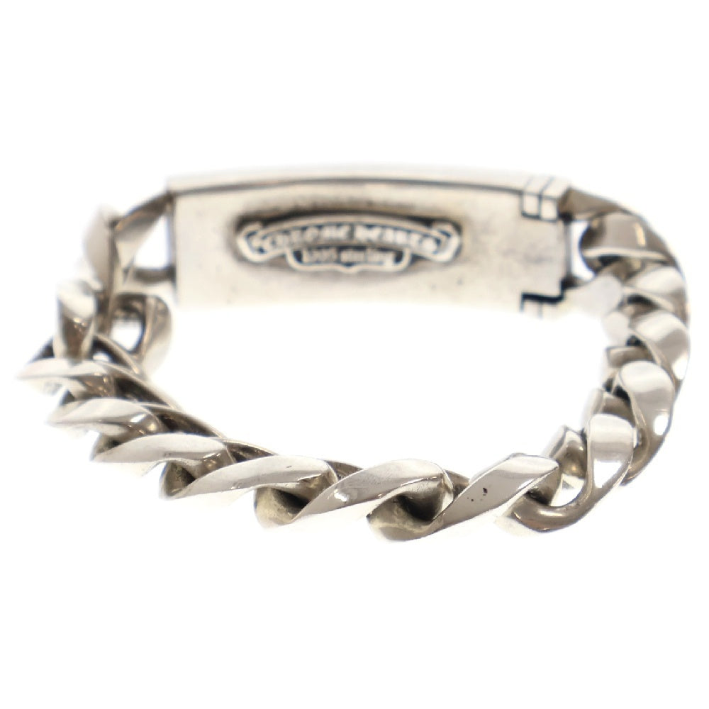 CHROME HEARTS(クロムハーツ) ID DAGGER P/BLKDIA ダガーIDクラシックリンク ブレス PAVE ブラックダイヤ シルバー