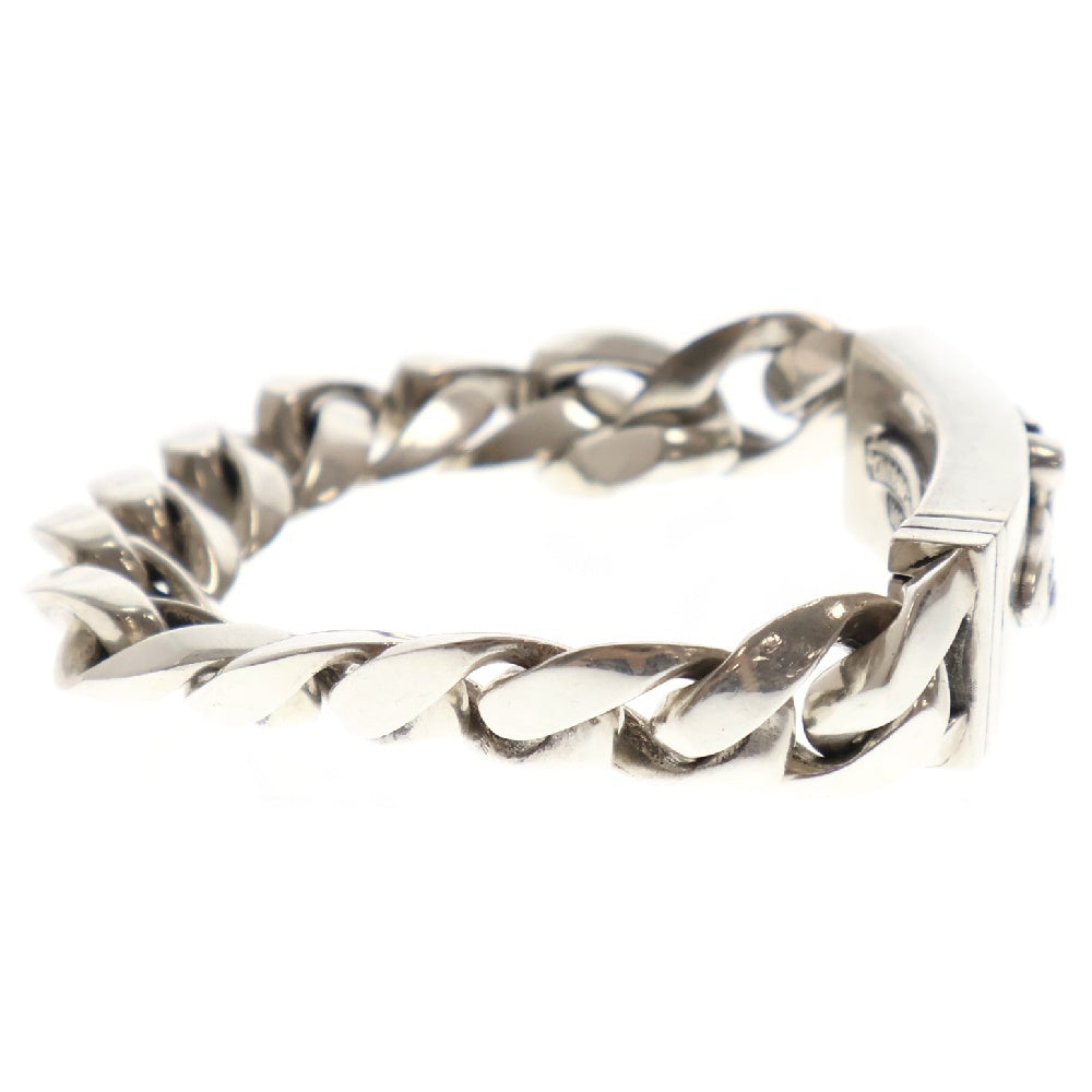 CHROME HEARTS(クロムハーツ) ID DAGGER P/BLKDIA ダガーIDクラシックリンク ブレス PAVE ブラックダイヤ シルバー