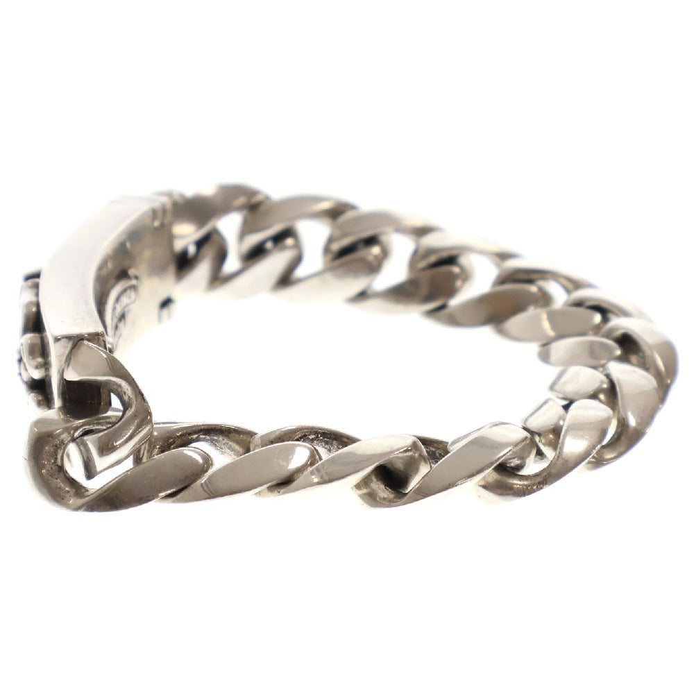 CHROME HEARTS(クロムハーツ) ID DAGGER P/BLKDIA ダガーIDクラシックリンク ブレス PAVE ブラックダイヤ シルバー