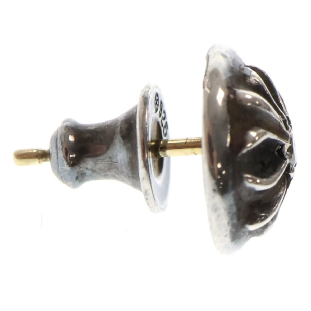 CHROME HEARTS(クロムハーツ) STUD CRSBLL DIA クロスボールスタッド 1ダイヤ シルバー ピアス