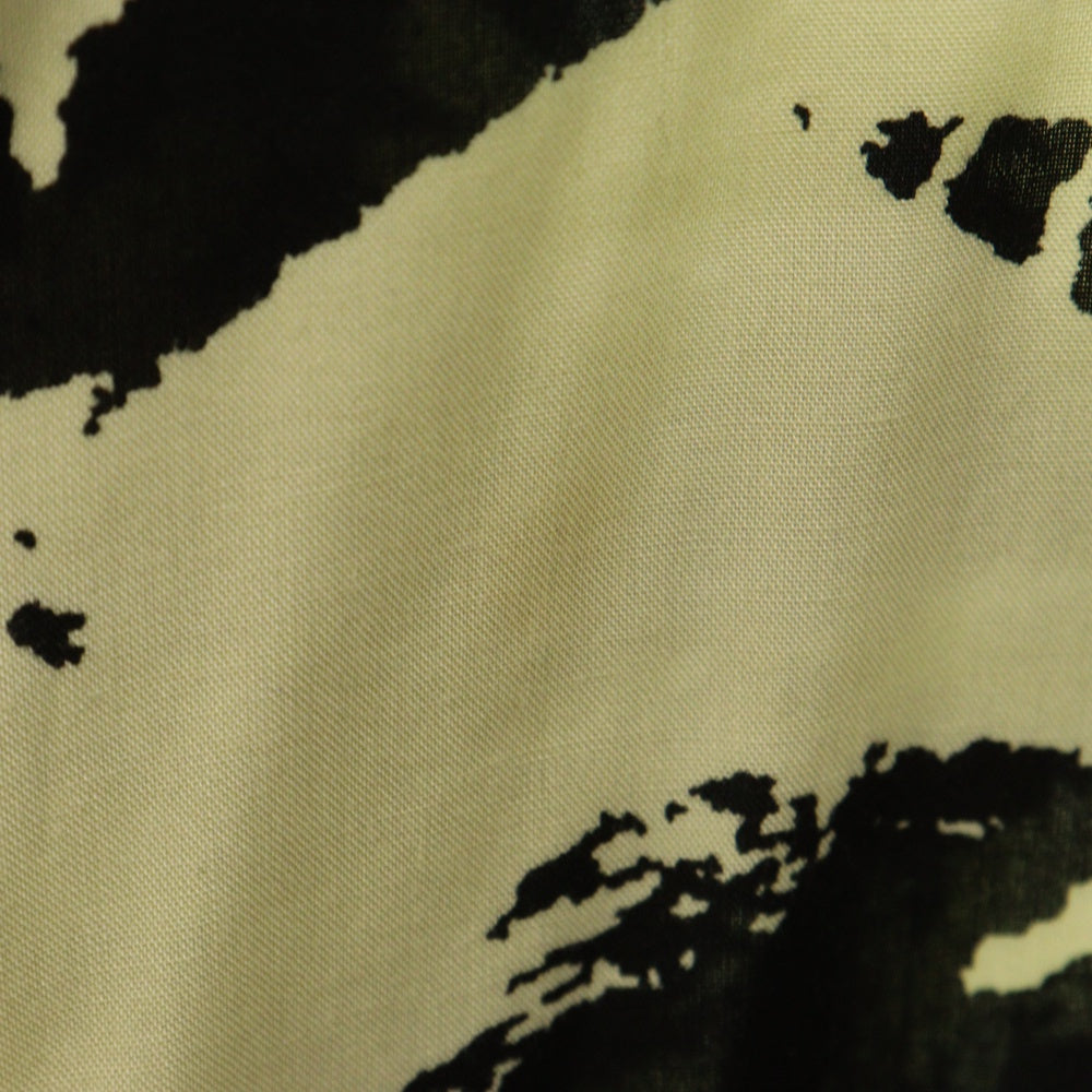 CELINE(セリーヌ) 23SS パームタイガープリントビスコース長袖シャツ 2C813275U イエロー/ブラック