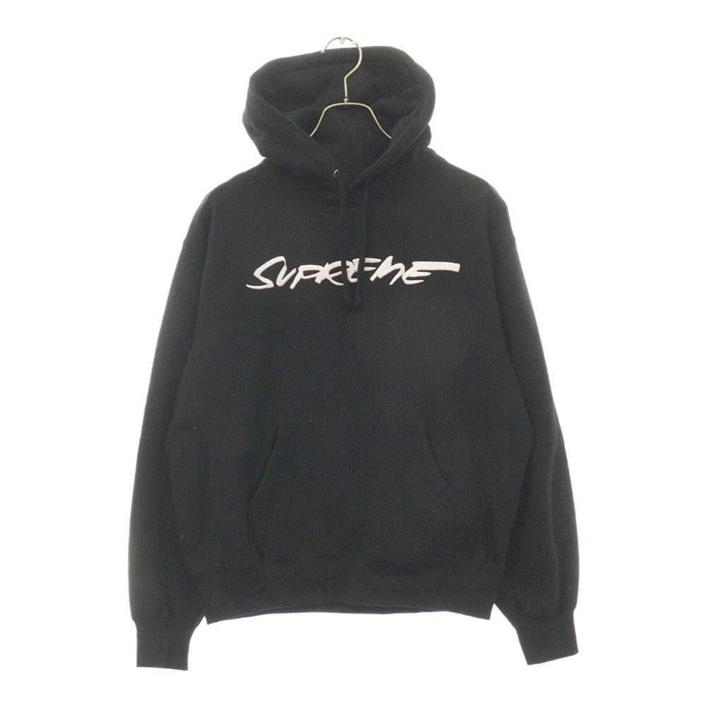 SUPREME(シュプリーム) 24SS Futura Logo Hooded Sweatshirt フューチュラロゴ スウェットプルオーバーパーカー ブラック