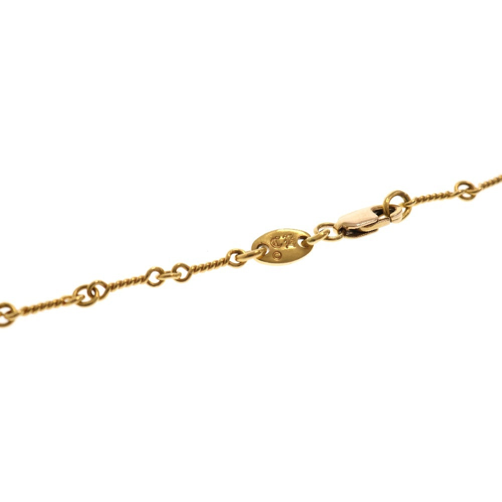 CHROME HEARTS(クロムハーツ) 22K NECKCHAIN T18 ツイストチェーンネックレス 18inch ゴールド