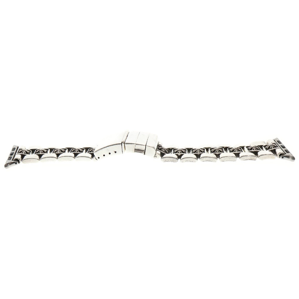 CHROME HEARTS(クロムハーツ) FLAT APL 40MM CH PLS WMN アップルウォッチバンド Apple watchシルバーウォッチバンド腕時計
