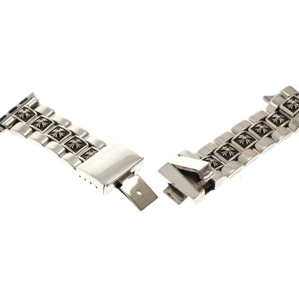 CHROME HEARTS(クロムハーツ) FLAT APL 40MM CH PLS WMN アップルウォッチバンド Apple watchシルバーウォッチバンド腕時計