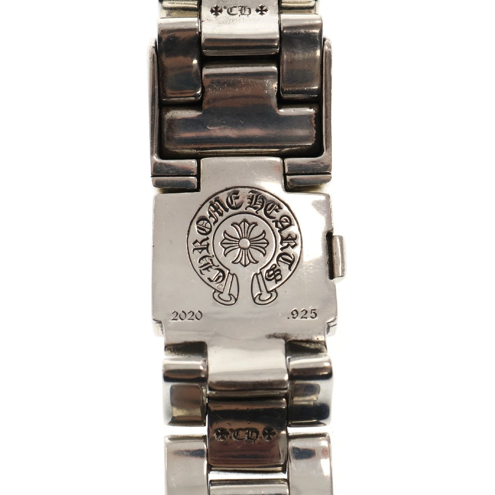 CHROME HEARTS(クロムハーツ) FLAT APL 40MM CH PLS WMN アップルウォッチバンド Apple watchシルバーウォッチバンド腕時計