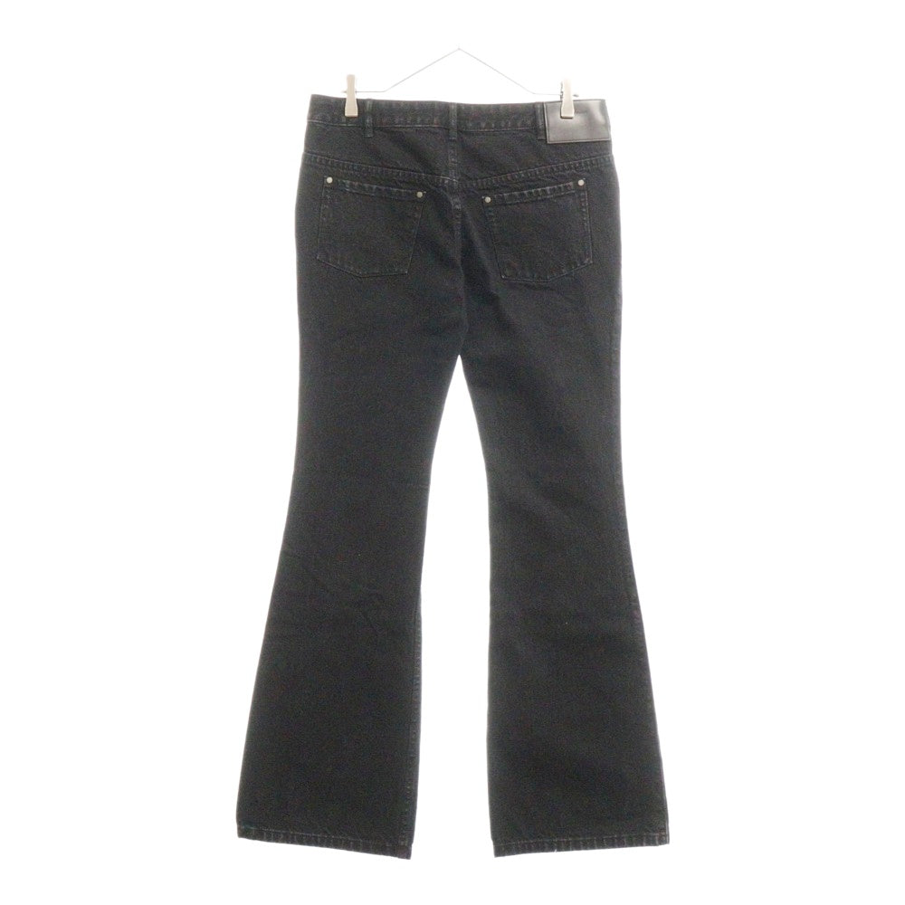 entire studios(エンタイア スタジオ) SLIM FLARED JEANS スリムフレアジーンズ デニムパンツ ブラック ES2589MA