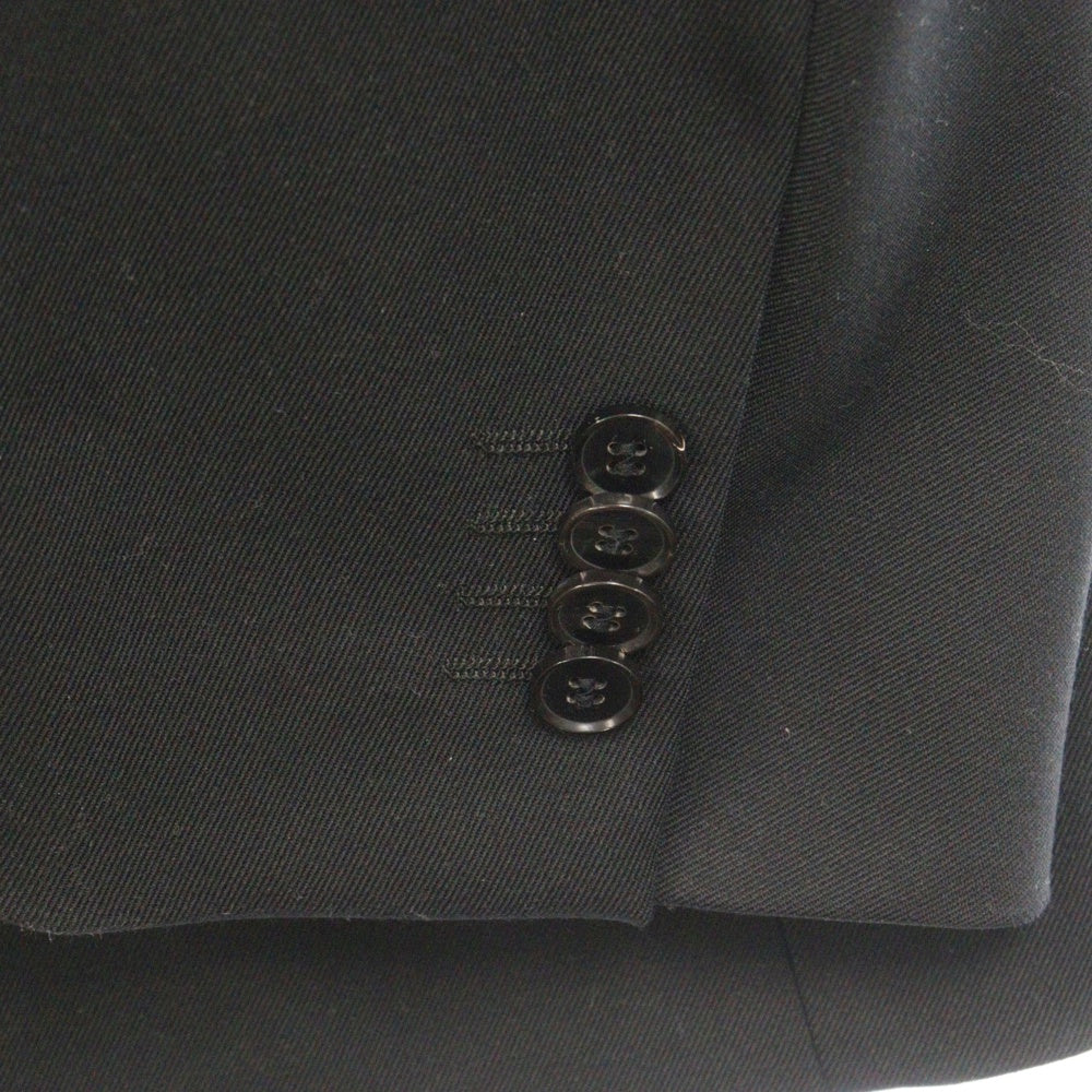 entire studios(エンタイア スタジオ) DOUBLE BREASTED BLAZER ダブルブレスドブレザー テーラードジャケット ブラック ES2438BLS