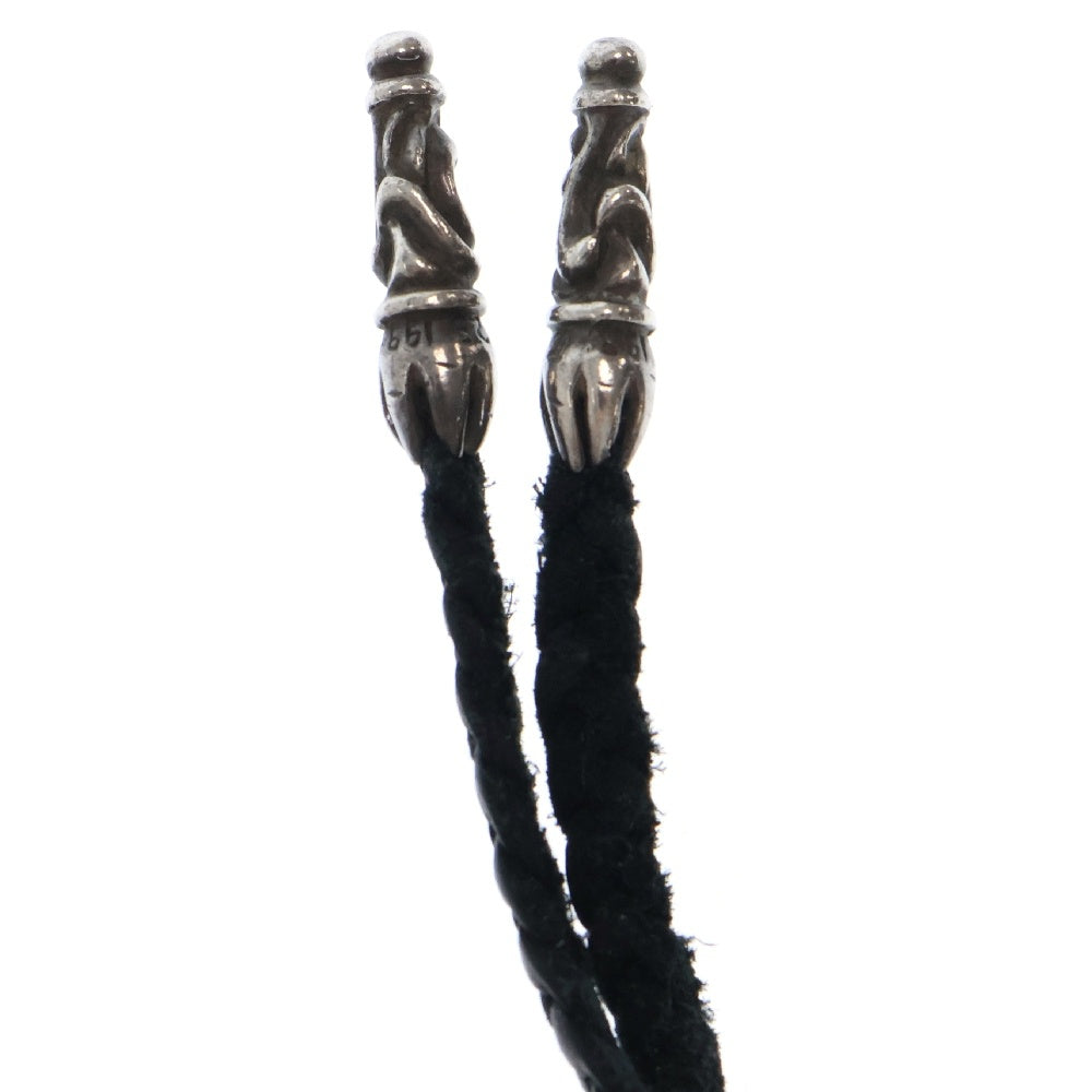 CHROME HEARTS(クロムハーツ) BS FLUER BSフレアペンダント シルバー ネックレストップ レザーブレイド シルバー