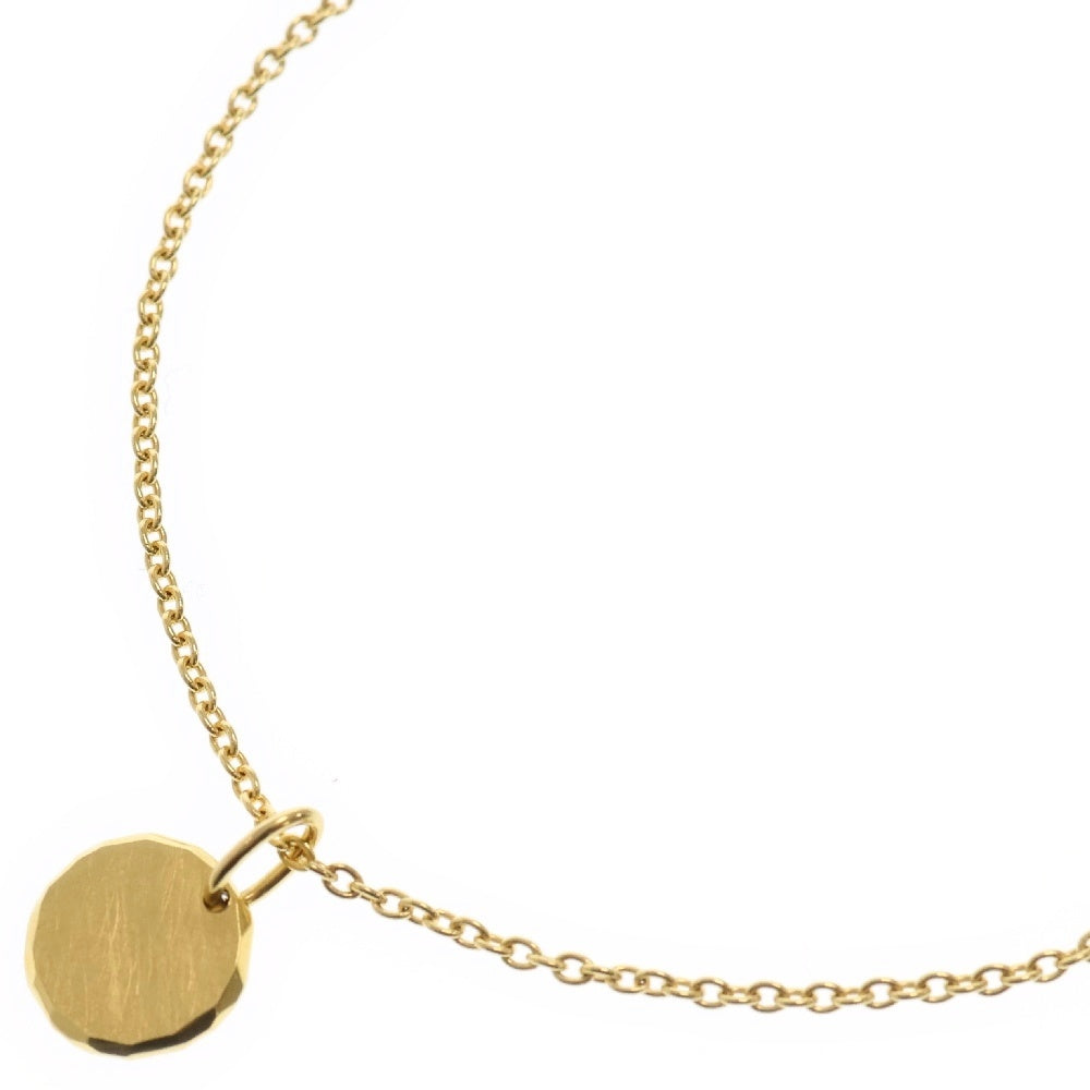 FIVE THIRTY PARK(ファイブサーティーパーク) K18 Crystal Medallion Necklace クリスタル メダル ネックレス