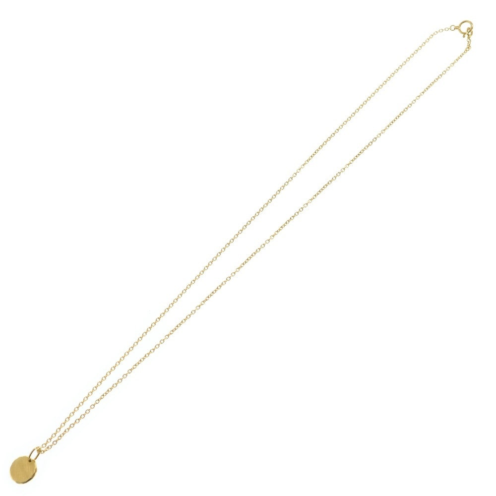 FIVE THIRTY PARK(ファイブサーティーパーク) K18 Crystal Medallion Necklace クリスタル メダル ネックレス