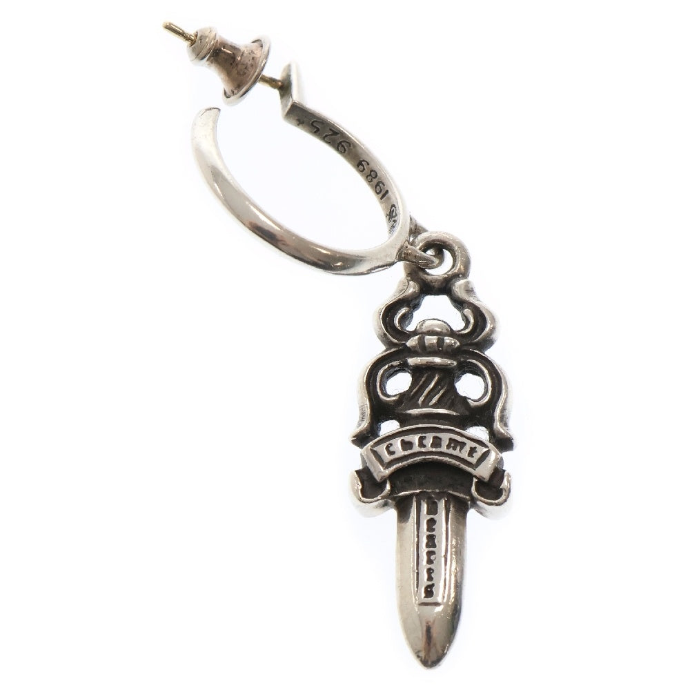 CHROME HEARTS(クロムハーツ) No5 DAGGER #5 ダガーフープ ピアス シルバー BCA106