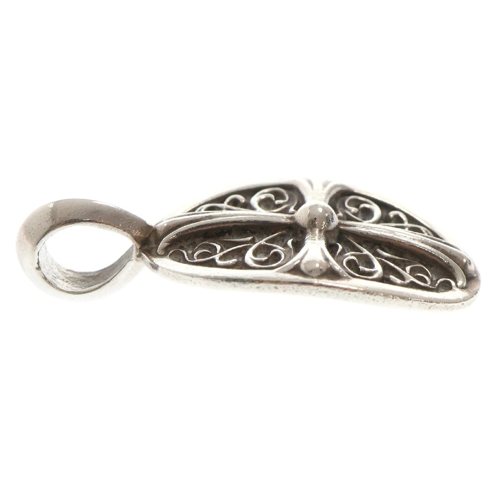 CHROME HEARTS(クロムハーツ) TINY CLSC OVAL タイニークラシックオーバル シルバーネックレストップ シルバー