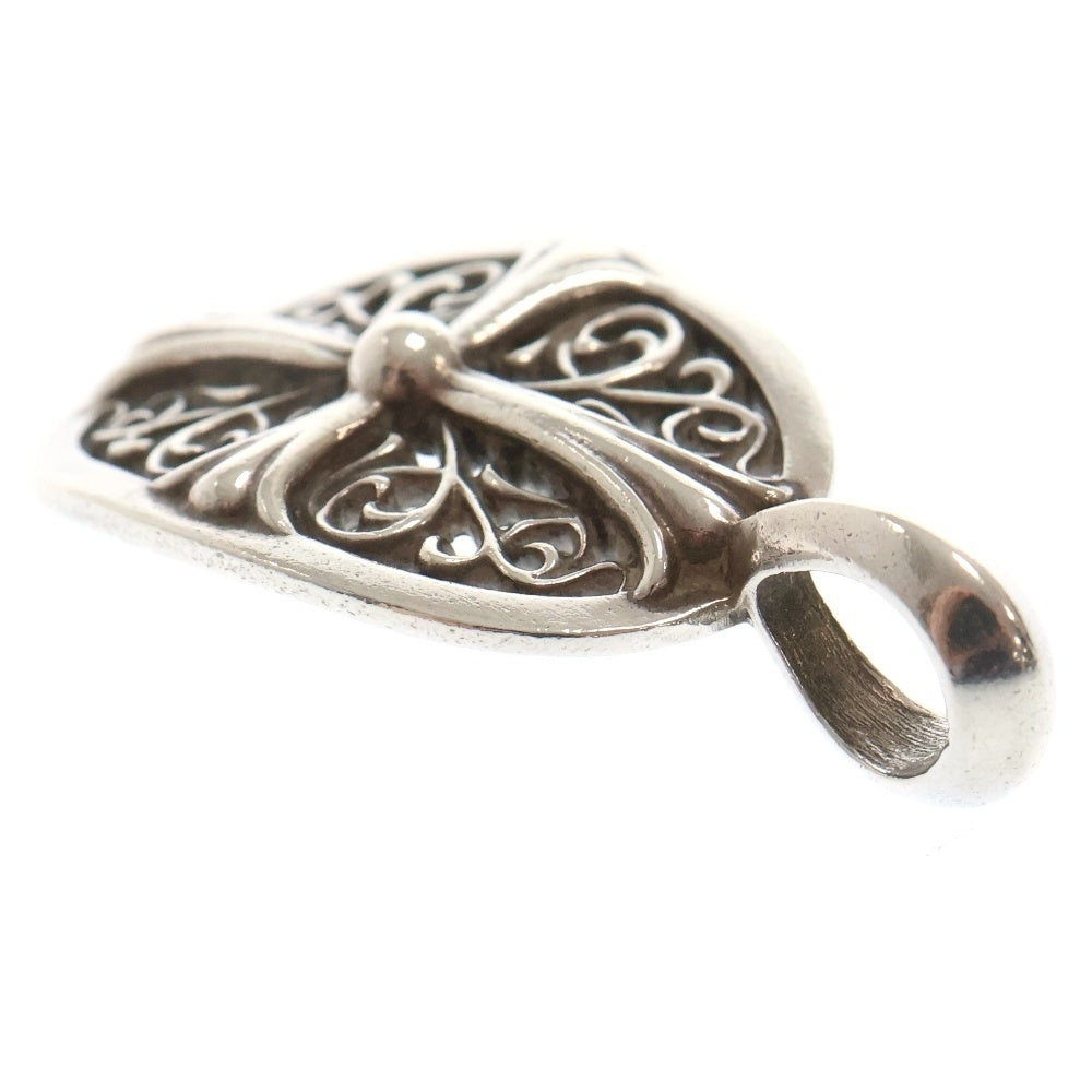 CHROME HEARTS(クロムハーツ) TINY CLSC OVAL タイニークラシックオーバル シルバーネックレストップ シルバー