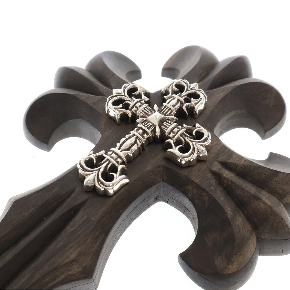 CHROME HEARTS(クロムハーツ) EBONY FILIG CROSS フィリグリークロス付きエボニー壁掛けオブジェ
