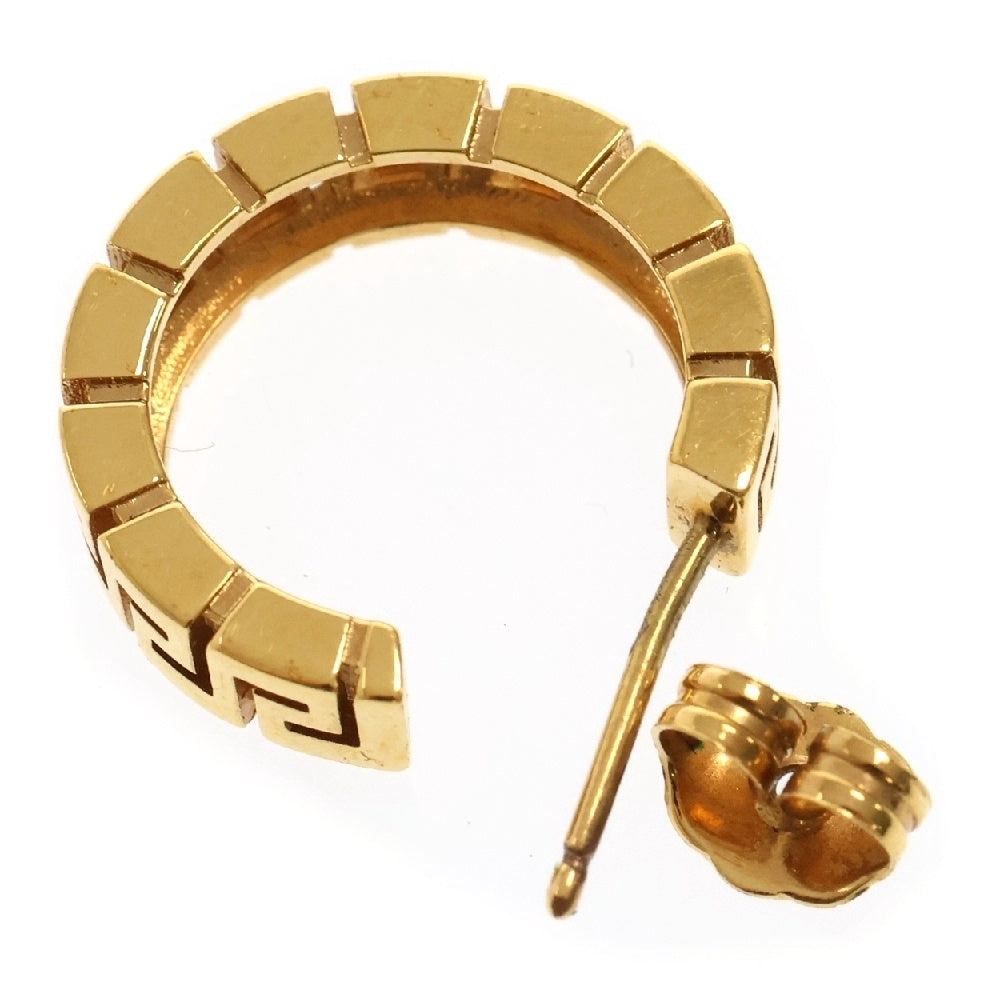 VERSACE(ヴェルサーチ) グレカモチーフ フープ イヤリング ピアス ゴールド DG28199
