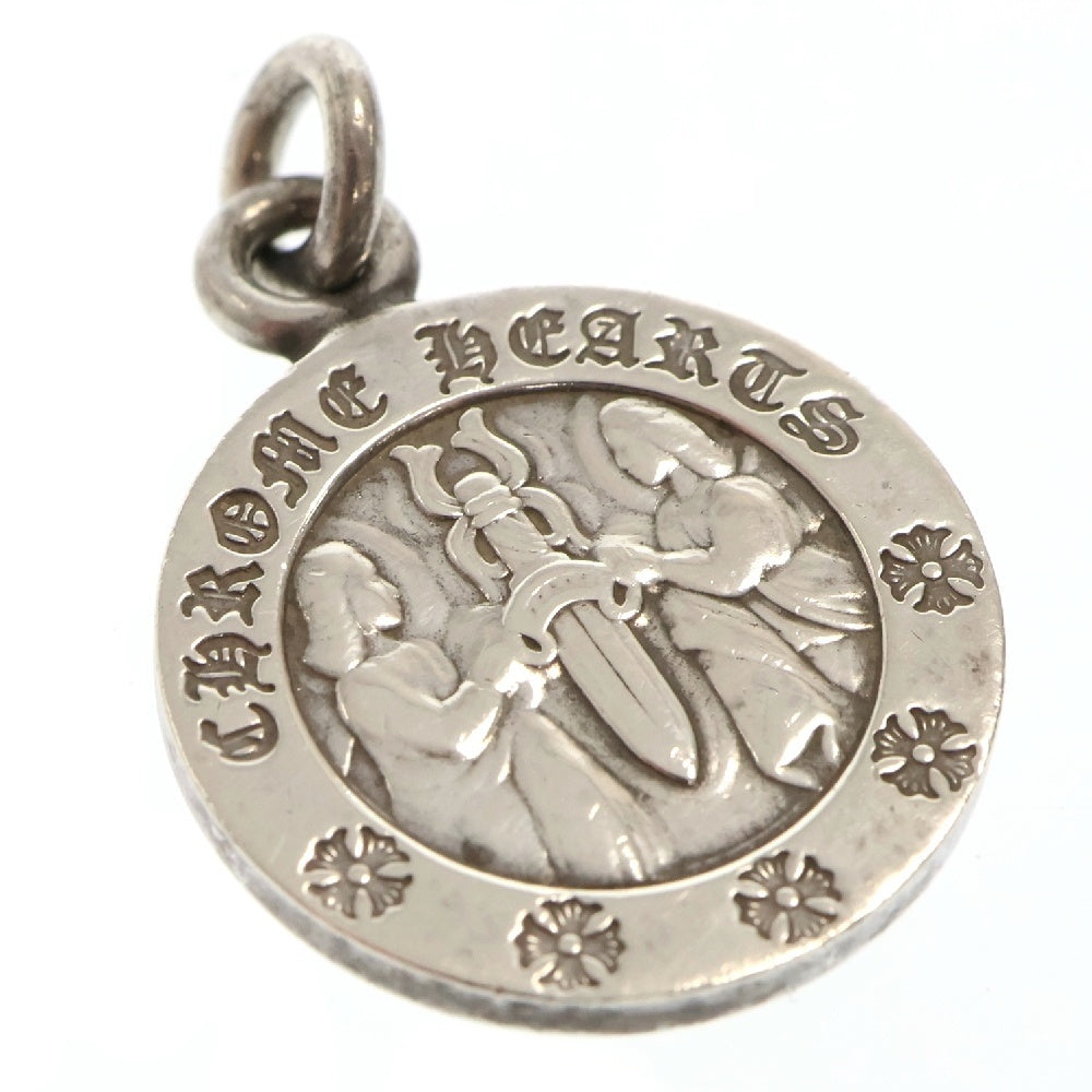 CHROME HEARTS(クロムハーツ) CHRM ANGL MDL エンジェルメダルチャーム ペンダントトップ シルバー