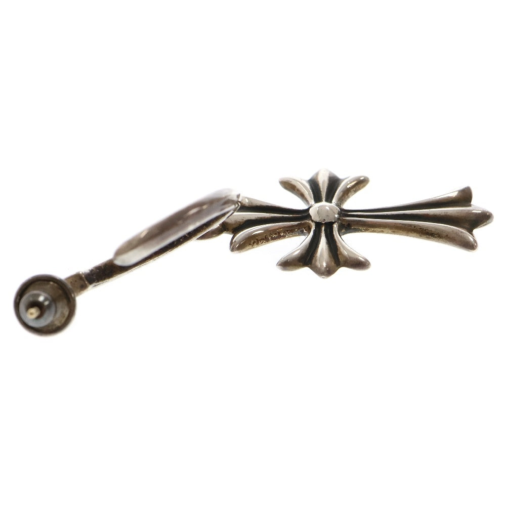 CHROME HEARTS(クロムハーツ) TINY CH CROSS タイニーCHクロス フープピアス シルバー BCA115
