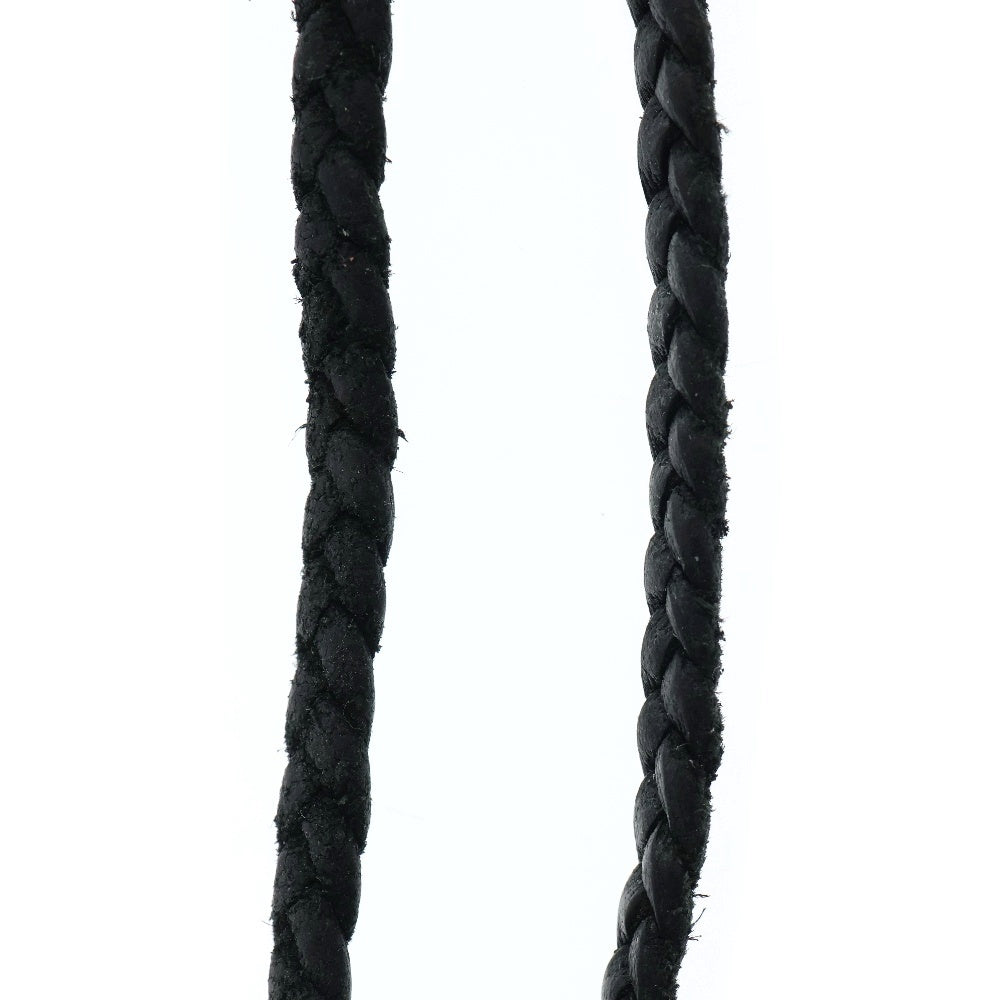 CHROME HEARTS(クロムハーツ) FILIG CROSS-XSM LB フィリグリークロスXS wレザーブレイド シルバーネックレス