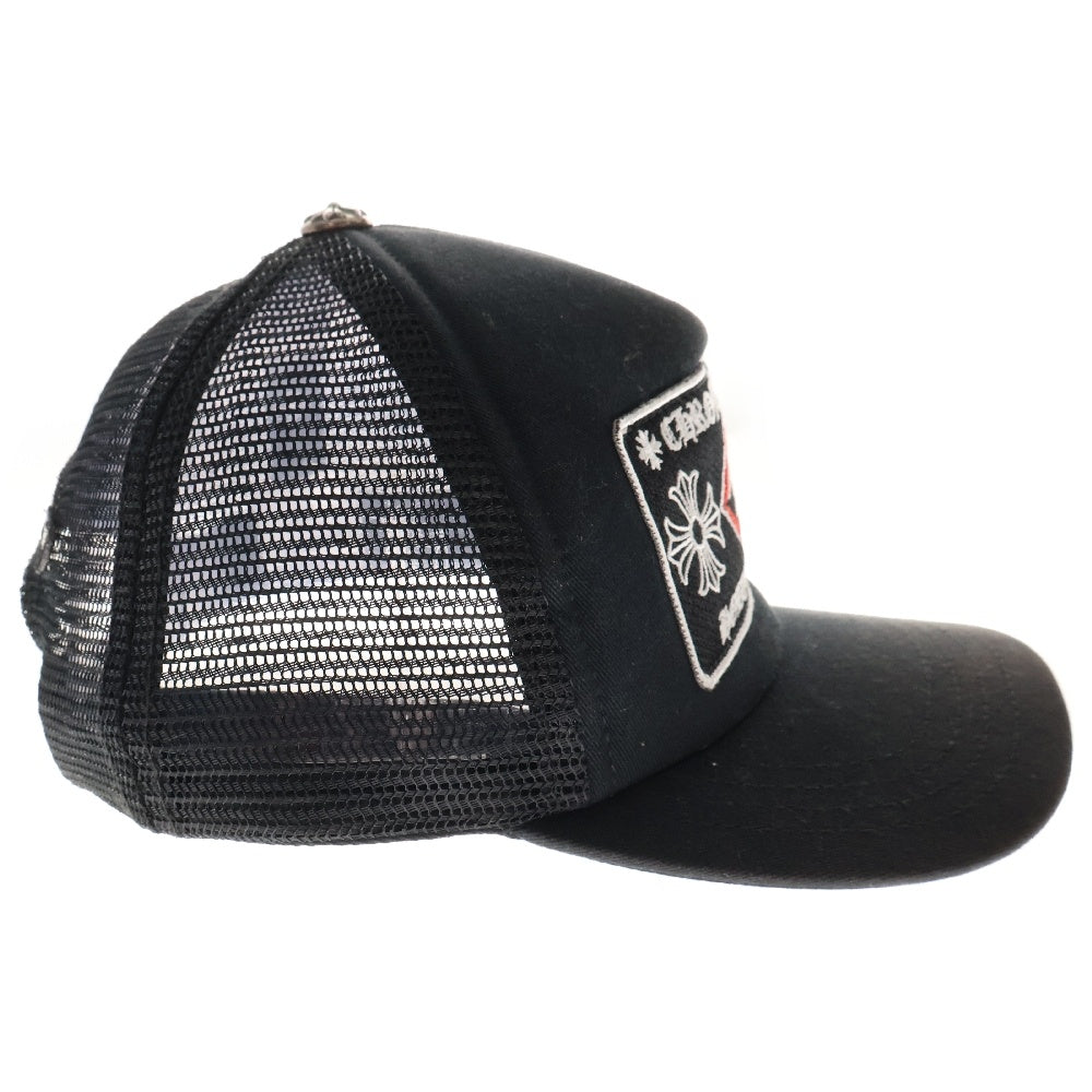 CHROME HEARTS(クロムハーツ) ×MATTYBOY CHOMPER TRUCKER CAP マッティボーイ チョンパー トラッカーキャップ 帽子 ブラック