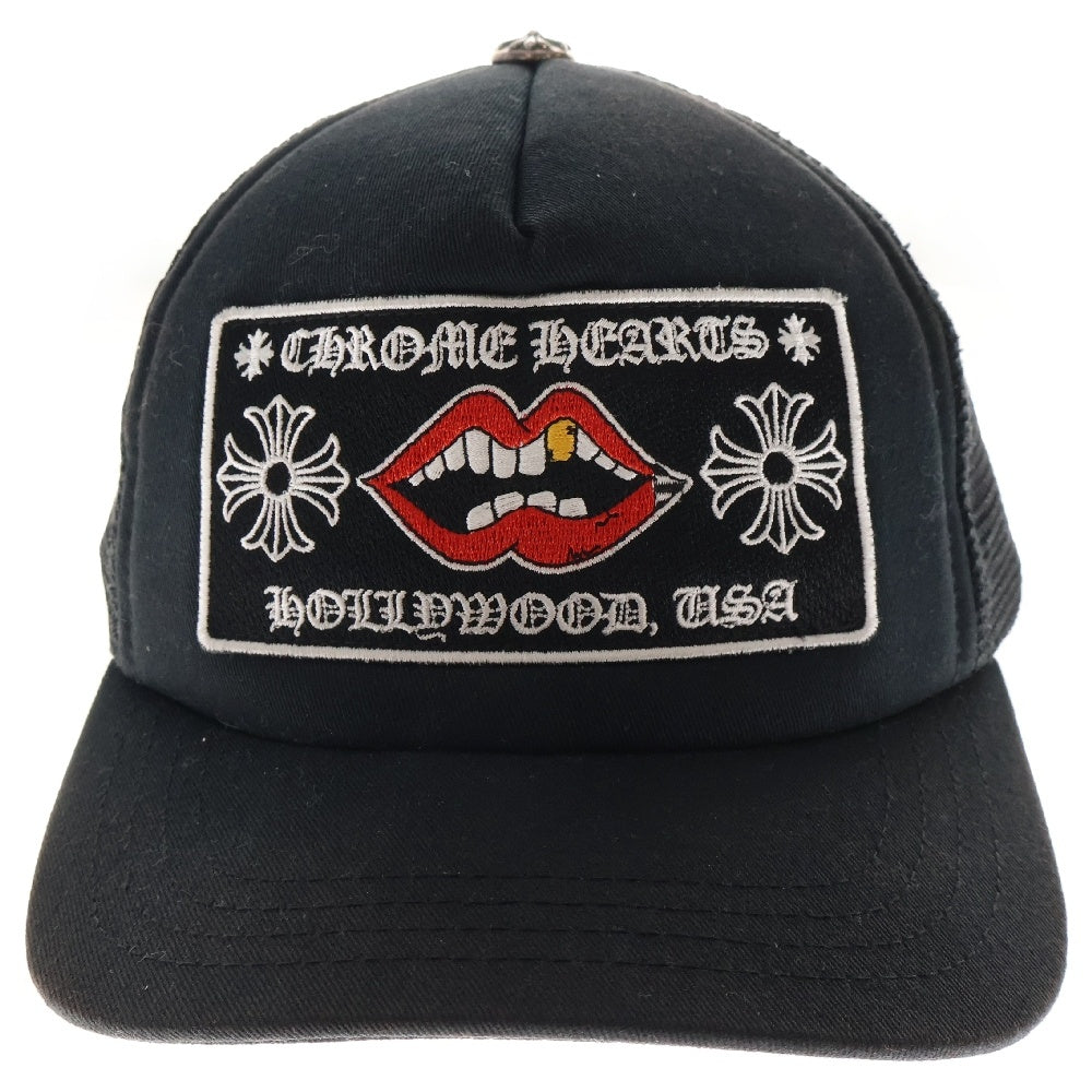 CHROME HEARTS(クロムハーツ) ×MATTYBOY CHOMPER TRUCKER CAP マッティボーイ チョンパー トラッカーキャップ 帽子 ブラック