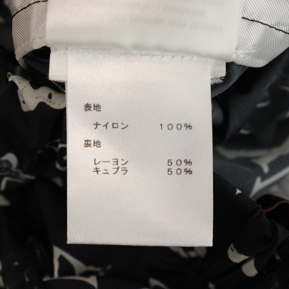 LOUIS VUITTON(ルイヴィトン) 20SS ステンシルエフェクト モノグラムジョギング ナイロンパンツ RW201W DFU FIPA11 ブラック