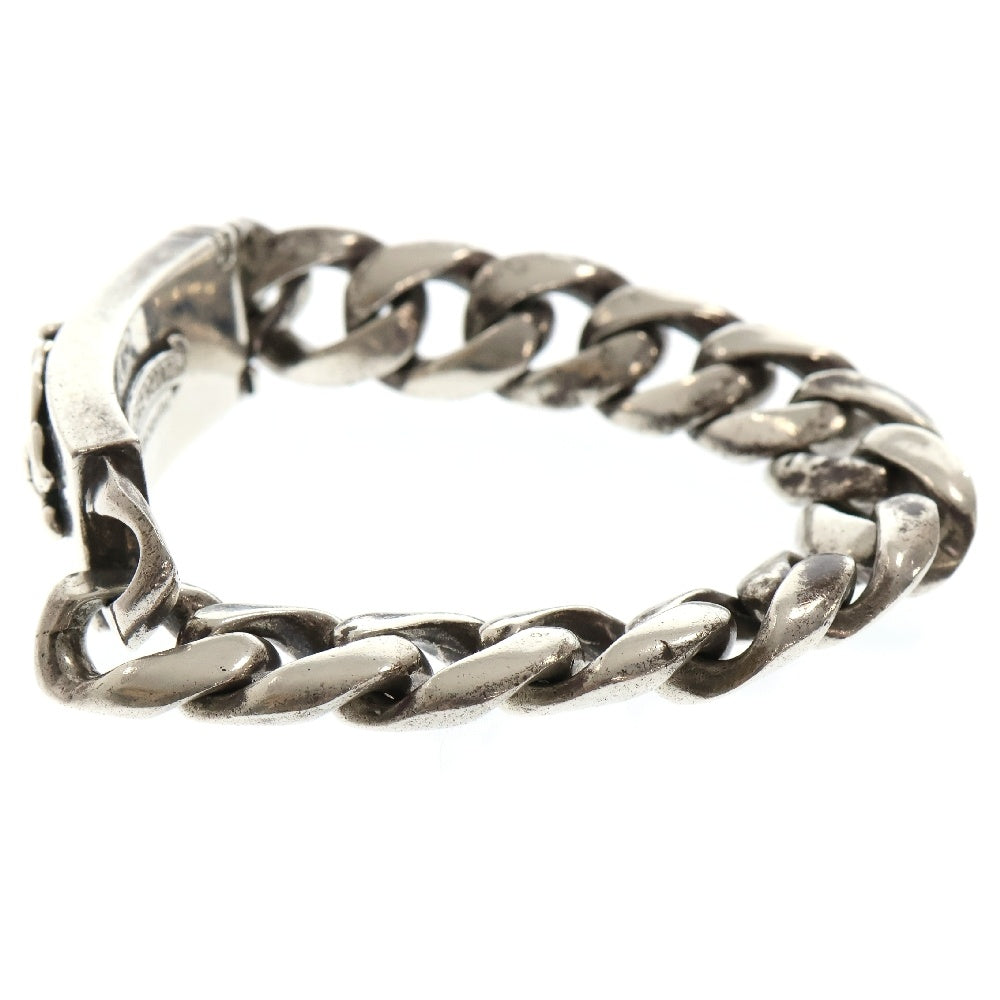 CHROME HEARTS(クロムハーツ) ID DAGGER ダガーIDクラシックリンクオールドブレスレット 13LINK シルバー BCA156