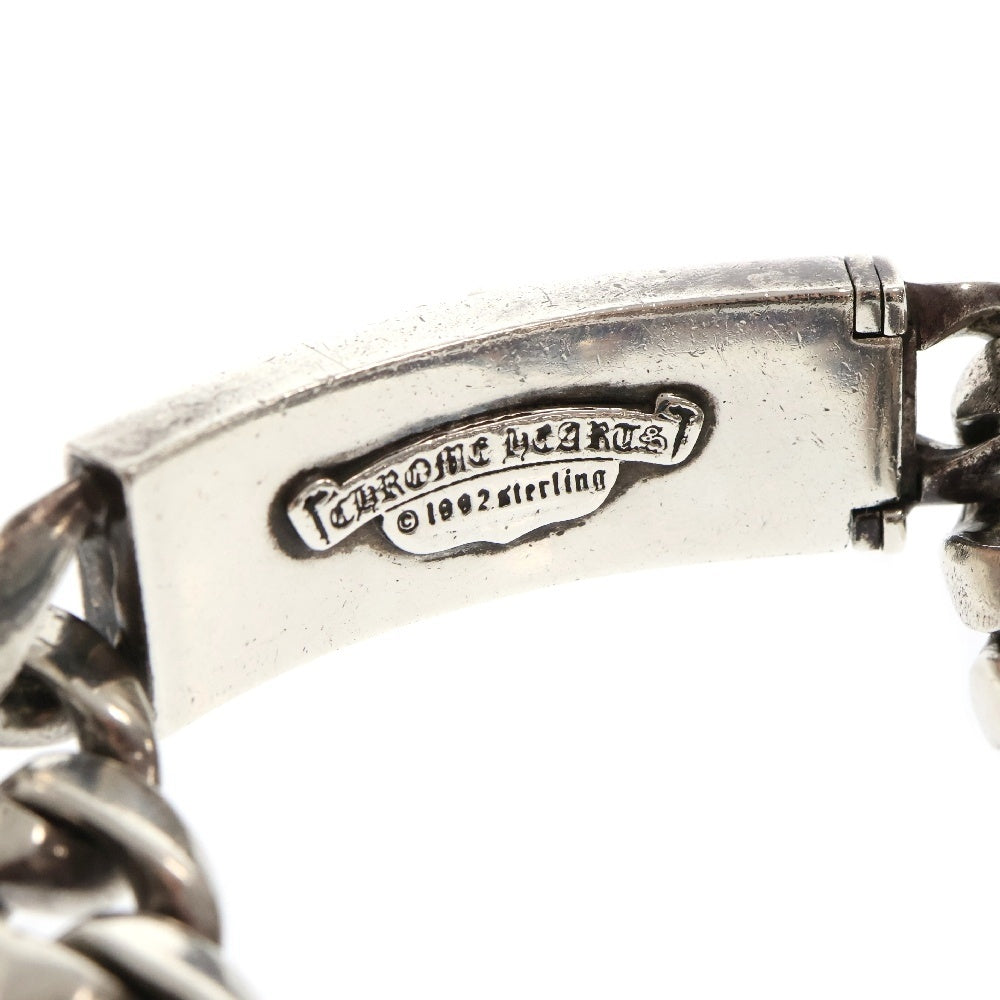 CHROME HEARTS(クロムハーツ) ID DAGGER ダガーIDクラシックリンクオールドブレスレット 13LINK シルバー BCA156