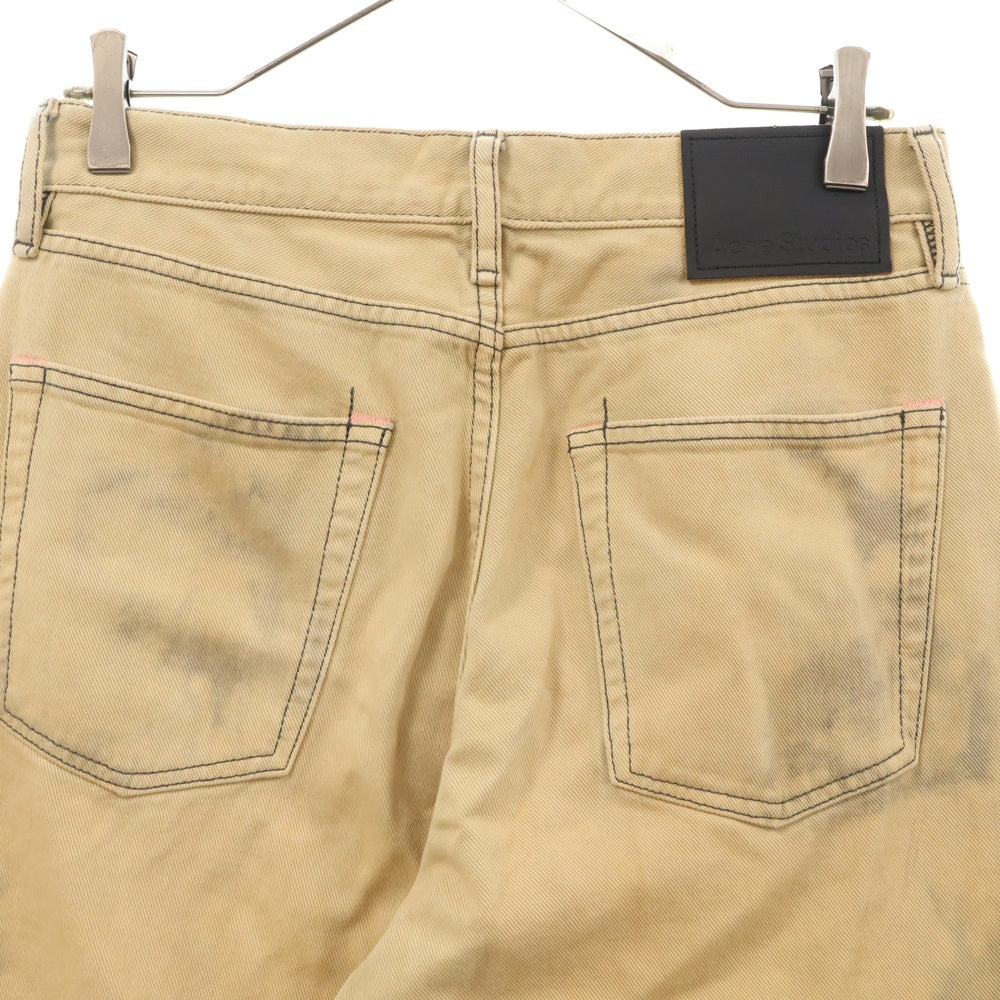 Acne Studios(アクネ ストゥディオズ) 1981M FN Smokey ルーズフィット デニムパンツ ブラウン B00340