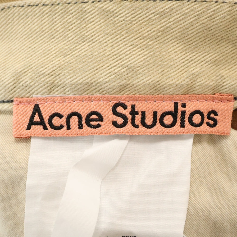 Acne Studios(アクネ ストゥディオズ) 1981M FN Smokey ルーズフィット デニムパンツ ブラウン B00340