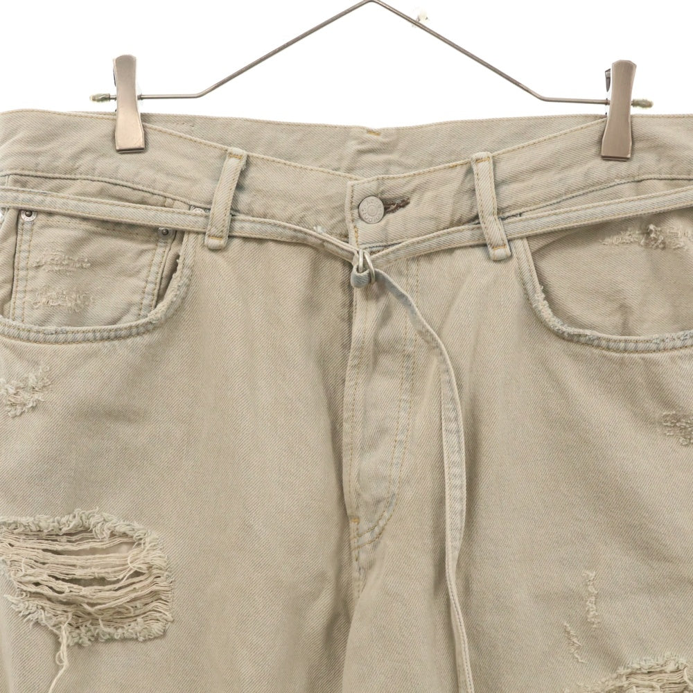Acne Studios(アクネ ストゥディオズ) 1991 Toj ダメージ加工デニムパンツ グレー C00045