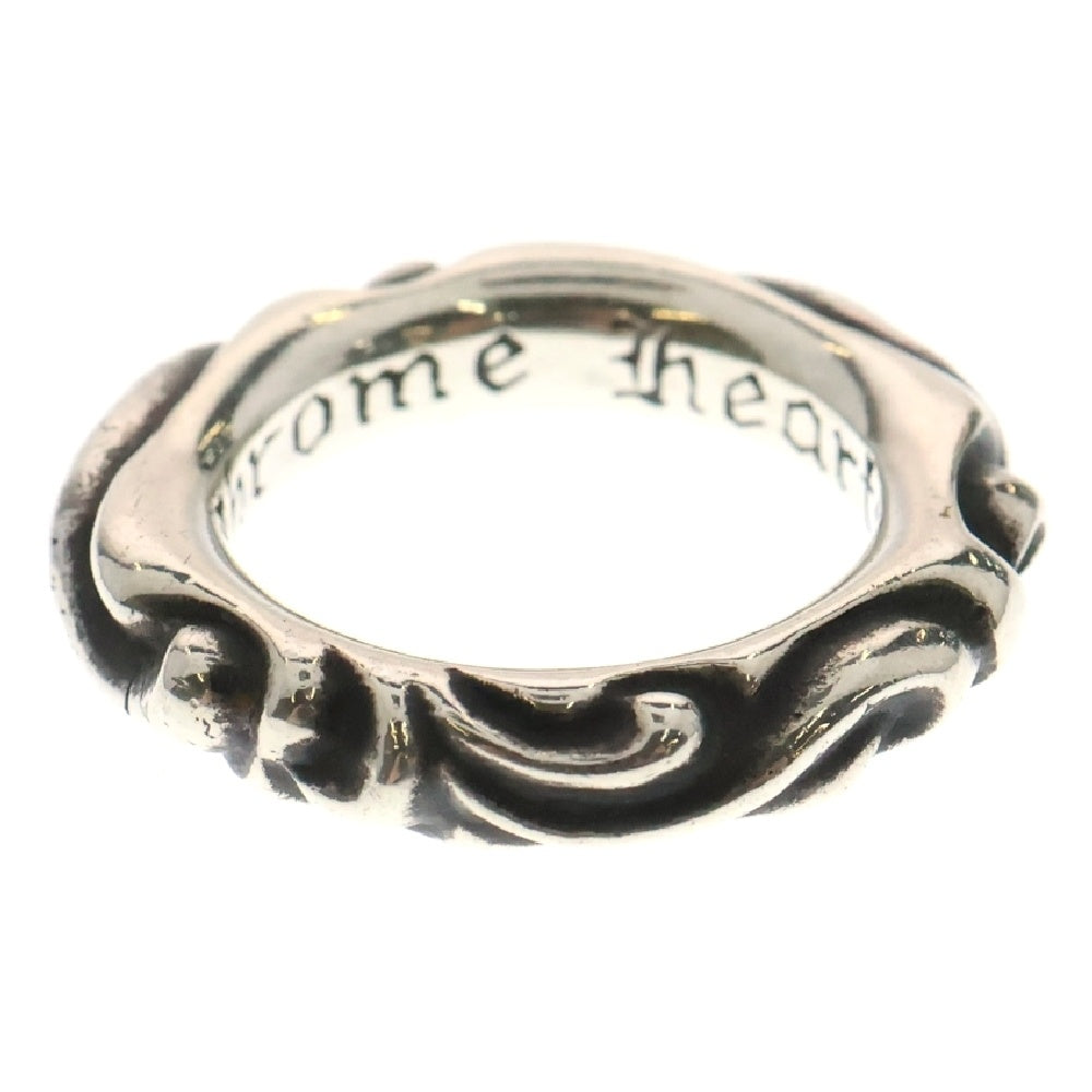 CHROME HEARTS(クロムハーツ) SCRL BAND スクロールバンド リング シルバー BCA351