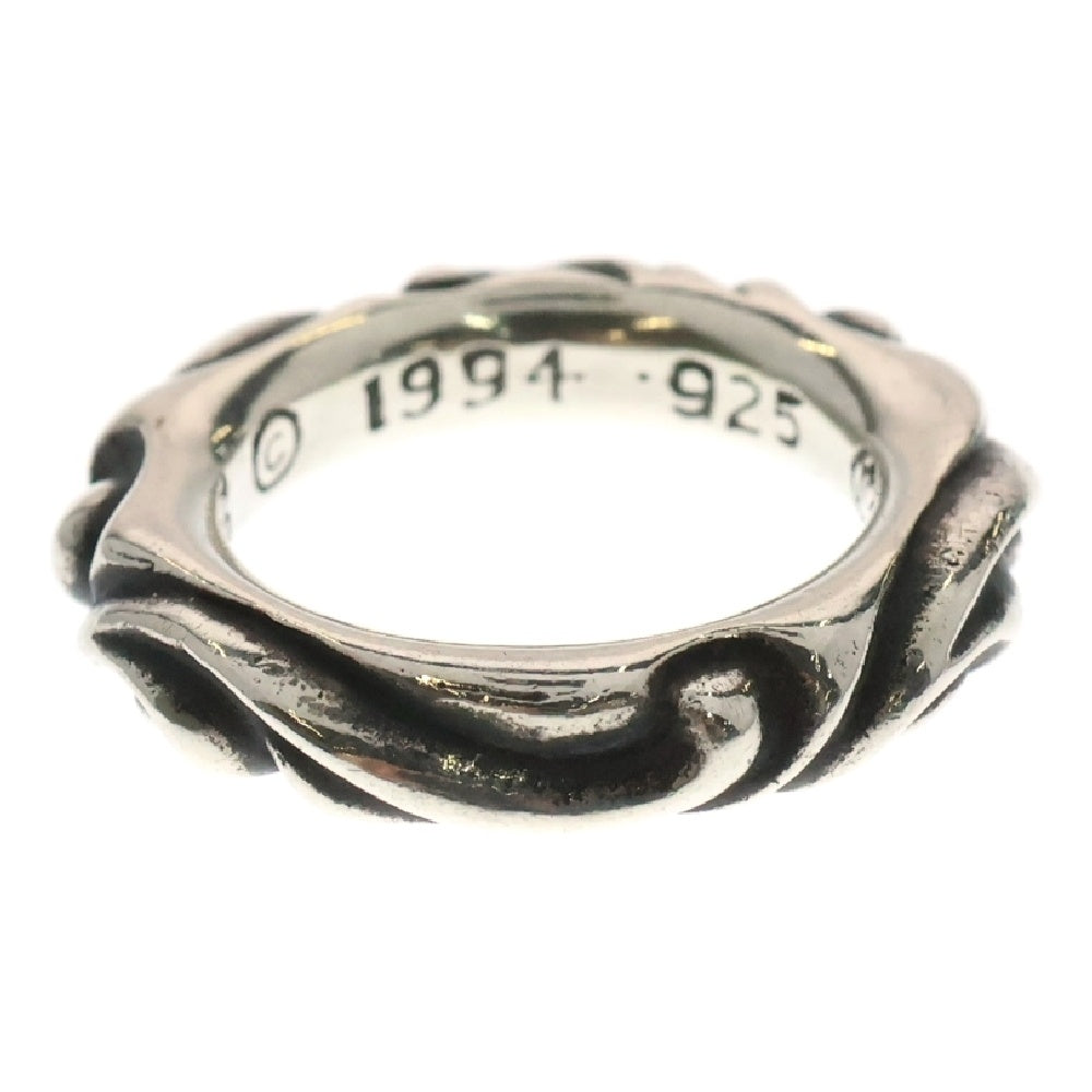CHROME HEARTS(クロムハーツ) SCRL BAND スクロールバンド リング シルバー BCA351