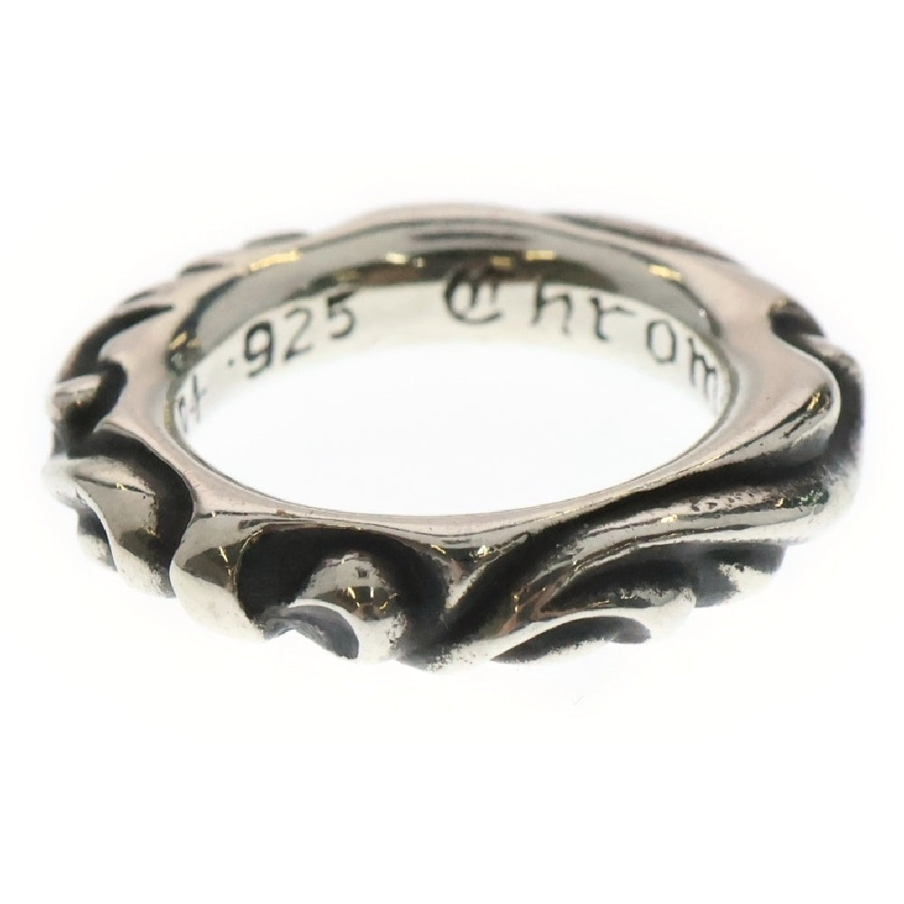 CHROME HEARTS(クロムハーツ) SCRL BAND スクロールバンド リング シルバー BCA351