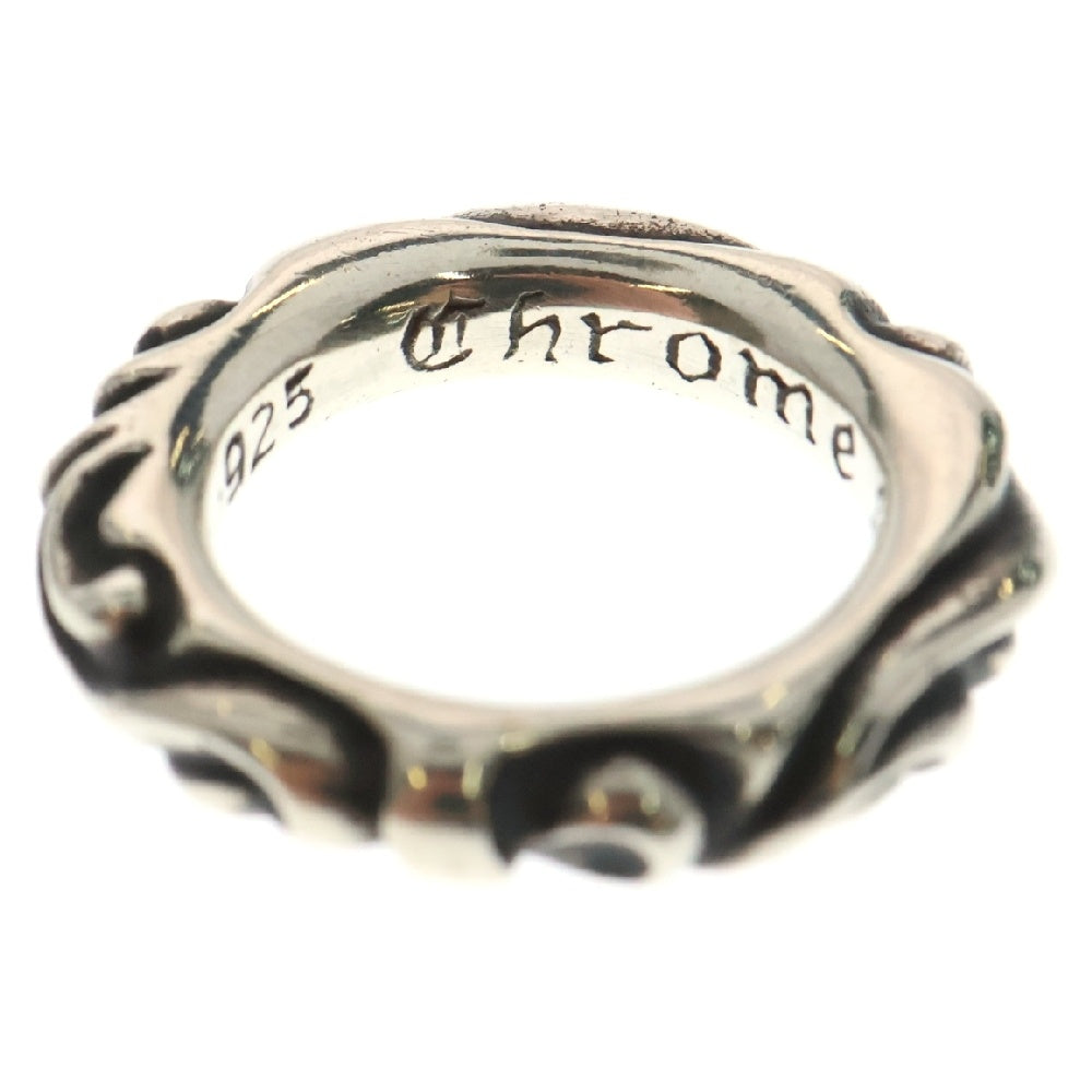 CHROME HEARTS(クロムハーツ) SCRL BAND スクロールバンド リング シルバー BCA351
