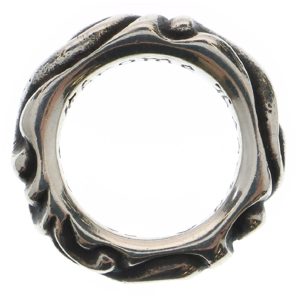 CHROME HEARTS(クロムハーツ) SCRL BAND スクロールバンド リング シルバー BCA351