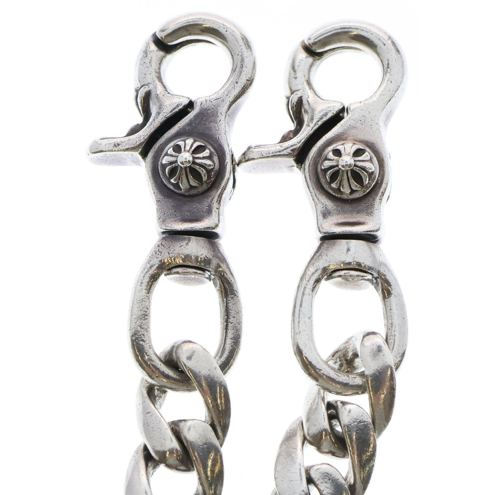 CHROME HEARTS(クロムハーツ) CLASSIC LONG-T/2クリップロングクラシック ウォレットチェーン シルバー BCA066