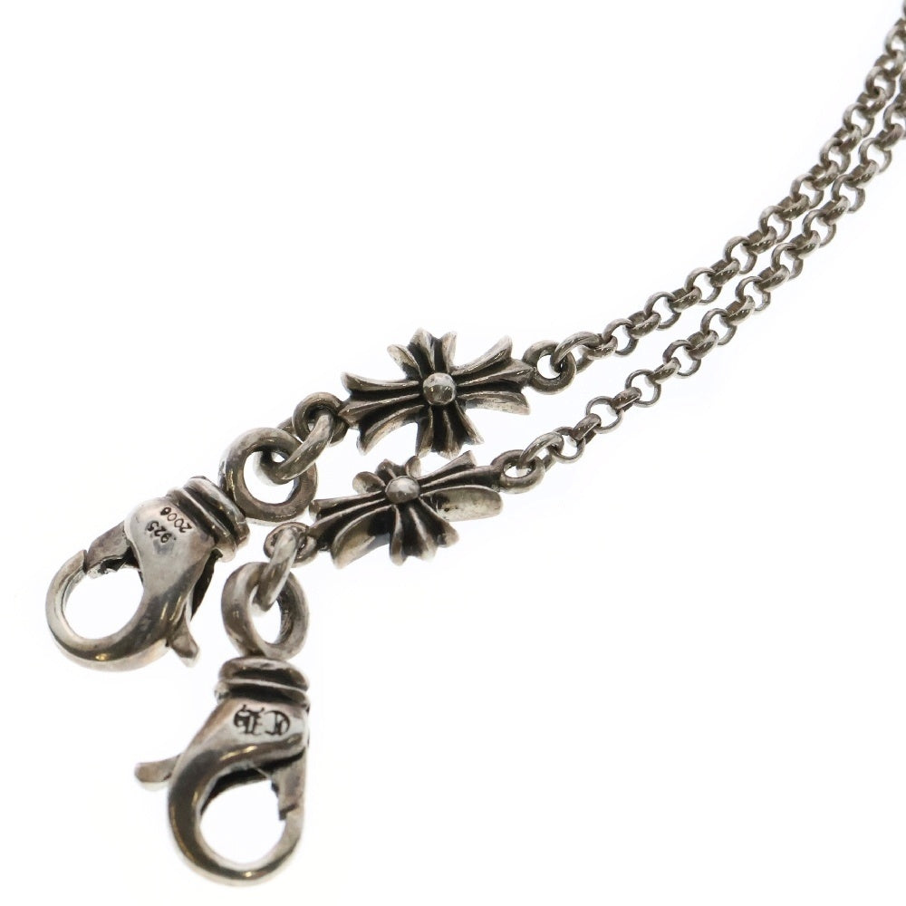 CHROME HEARTS(クロムハーツ) MASK ROLL-CHIN 2 CLIP マスク ロールチェーン 2クリップ シルバー BCA291