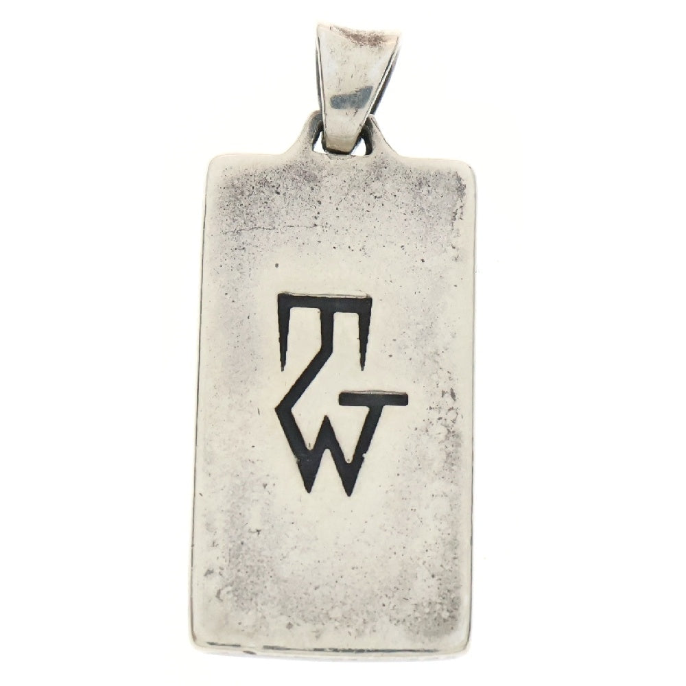 Travis Walker(トラヴィスワーカー) JUST4U ライセンスプレートペンダント ネックレストップ