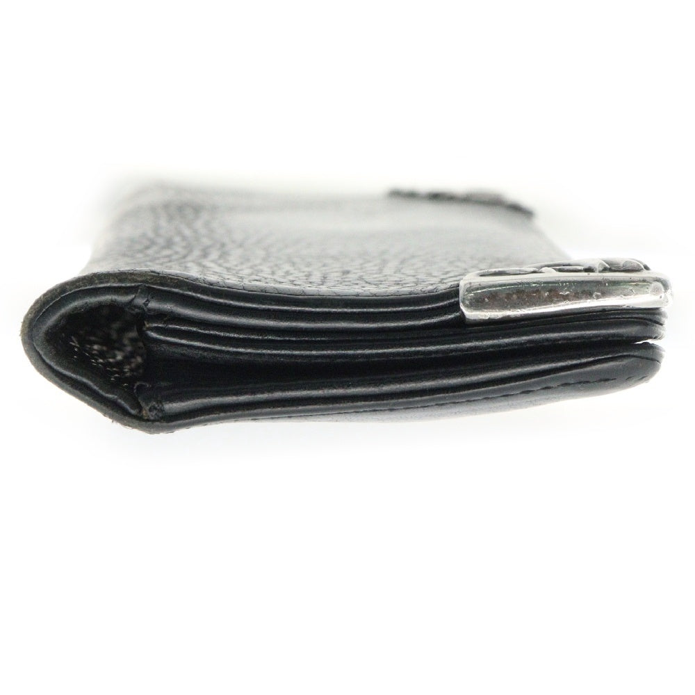 CHROME HEARTS(クロムハーツ) LNG SNGL FLD TIPS シングルフォールド レザーウォレット 財布 ブラック BCA380