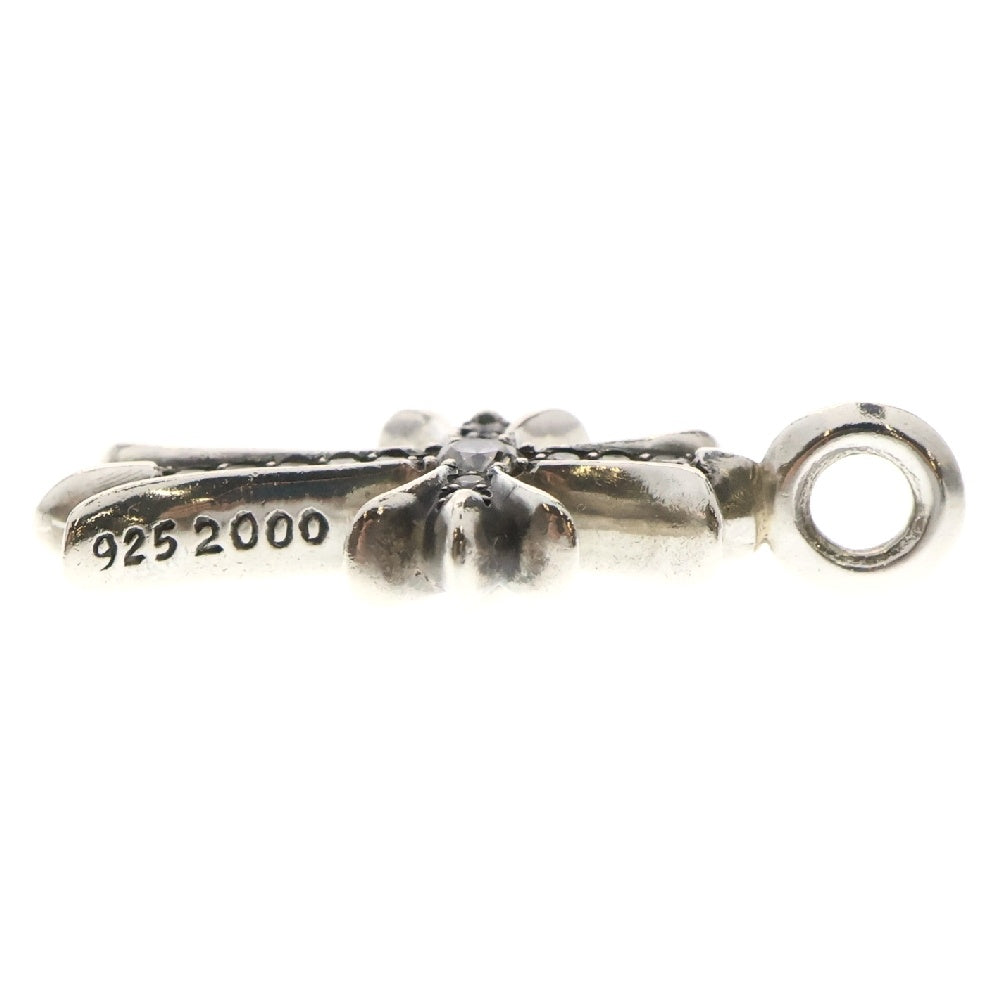 CHROME HEARTS(クロムハーツ) TNY CRSF P/DIA タイニーファットクロス PAVEダイヤ ペンダントトップ シルバー BCA323
