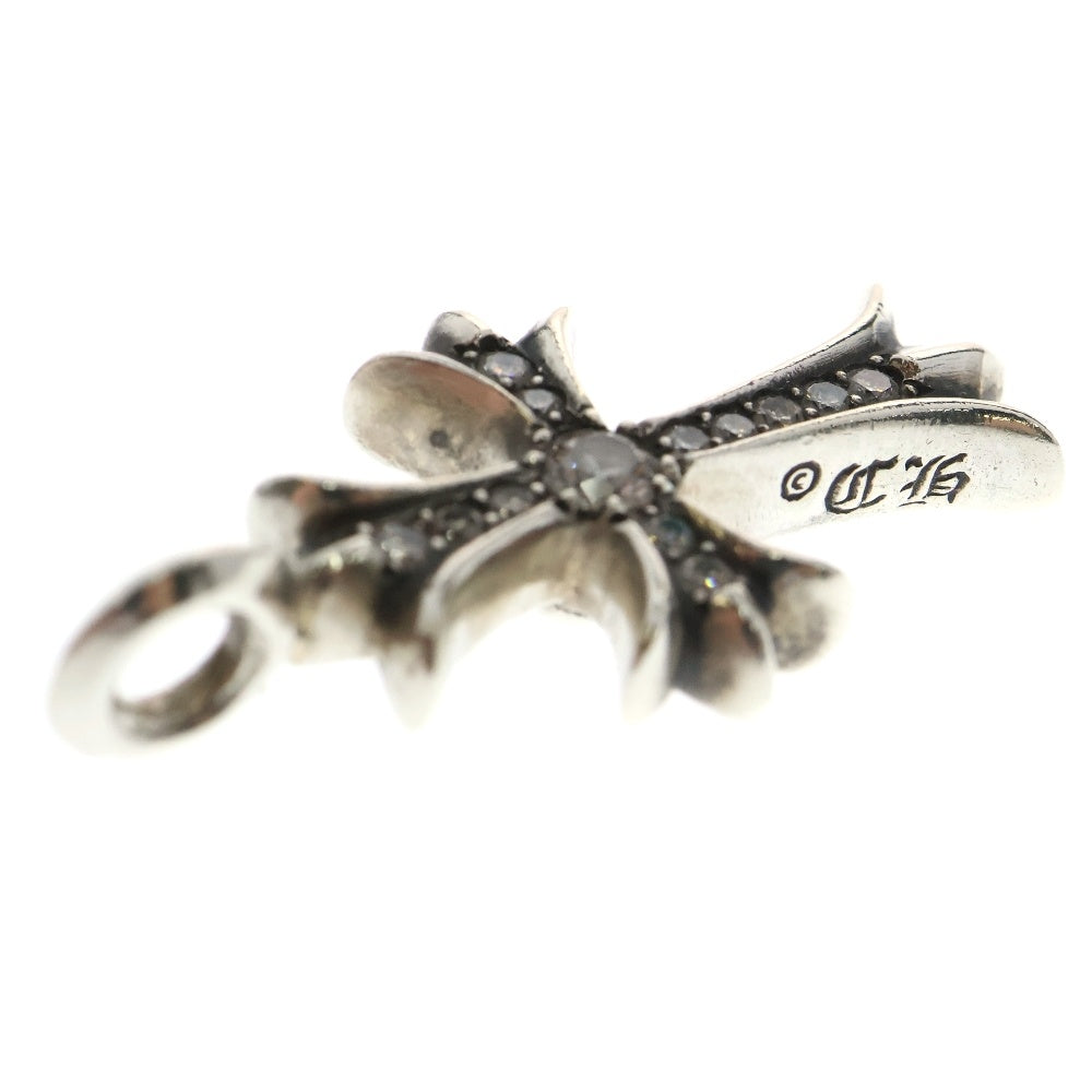 CHROME HEARTS(クロムハーツ) TNY CRSF P/DIA タイニーファットクロス PAVEダイヤ ペンダントトップ シルバー BCA323