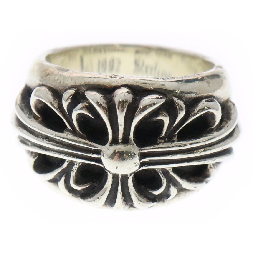 CHROME HEARTS(クロムハーツ) FLRL CRS フローラルクロス リング シルバー BCA346