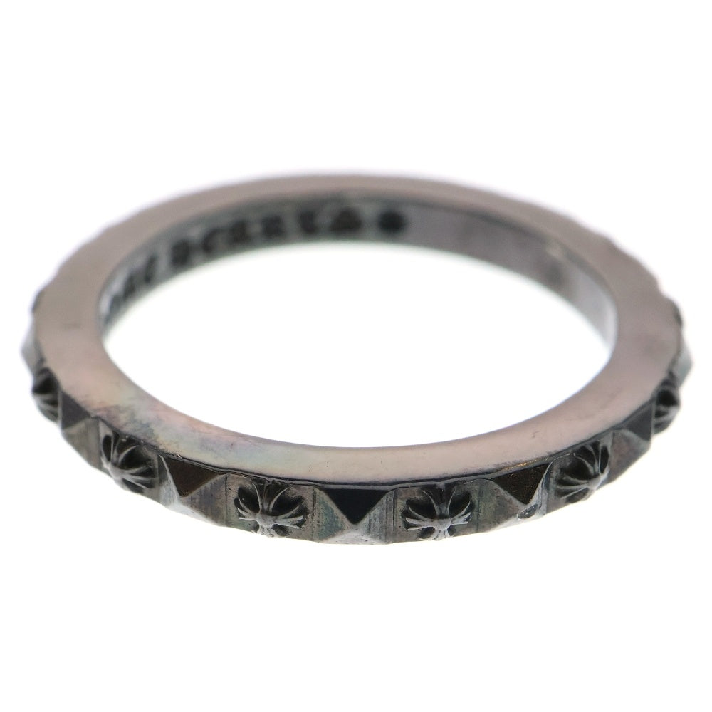 CHROME HEARTS(クロムハーツ) TFP PNK PLS トゥルーファッキンパンク プラスパンク リング シルバー ブラックロジウム