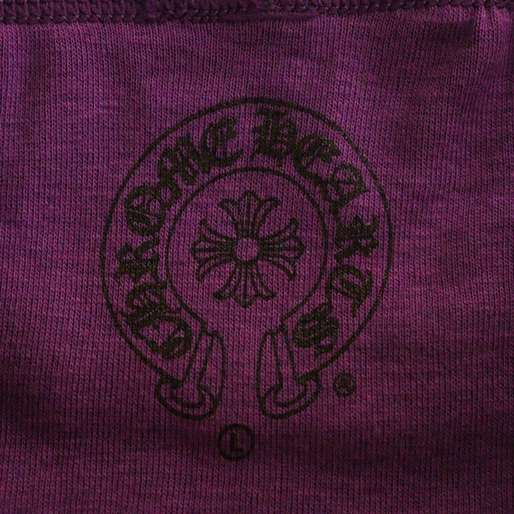 CHROME HEARTS(クロムハーツ) CLASSIC RIB BOXER 99 EYES チェッカーボクサーパンツ パープル