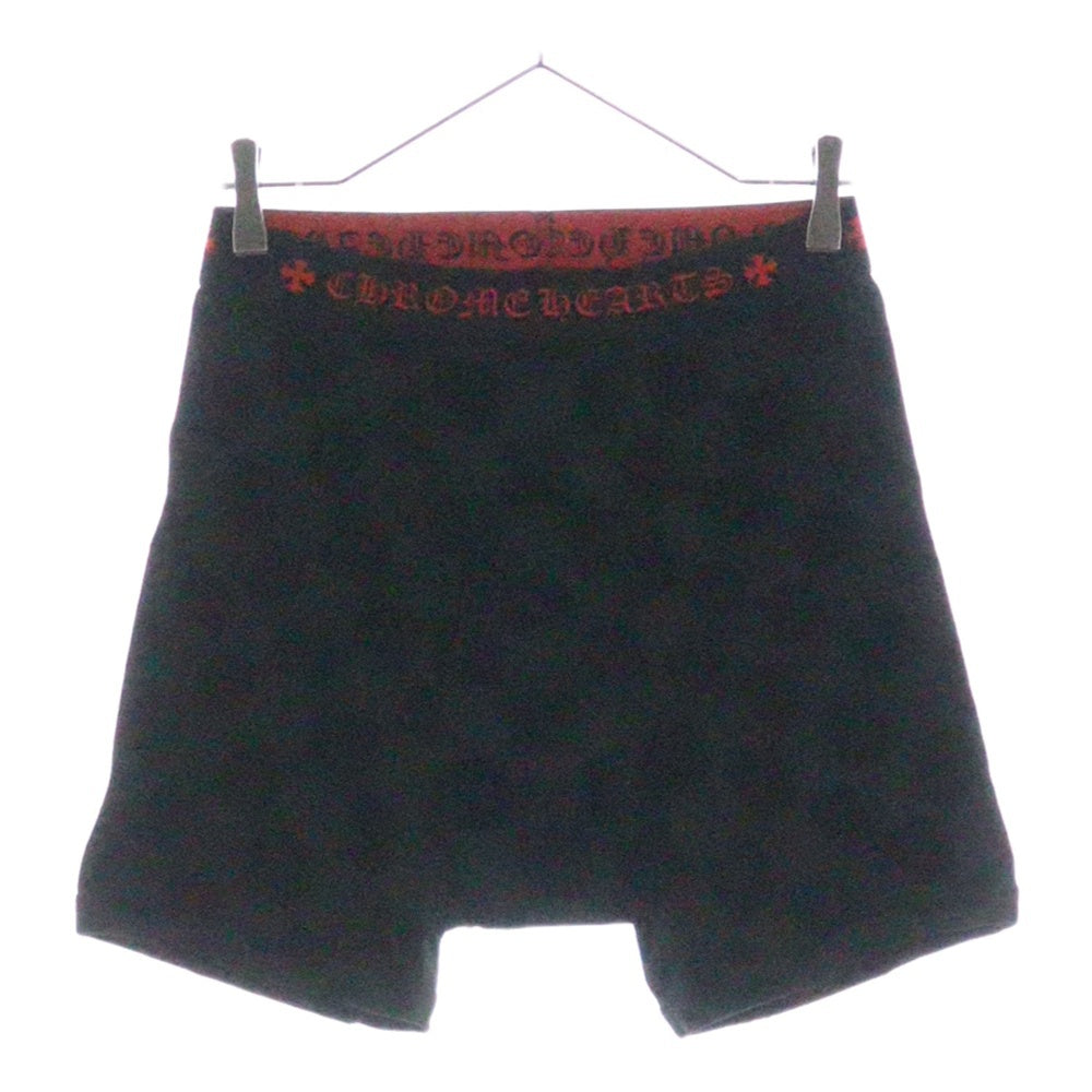 CHROME HEARTS(クロムハーツ) CLASSIC RIB BOXER 99 EYES チェッカーボクサーパンツ ブラック